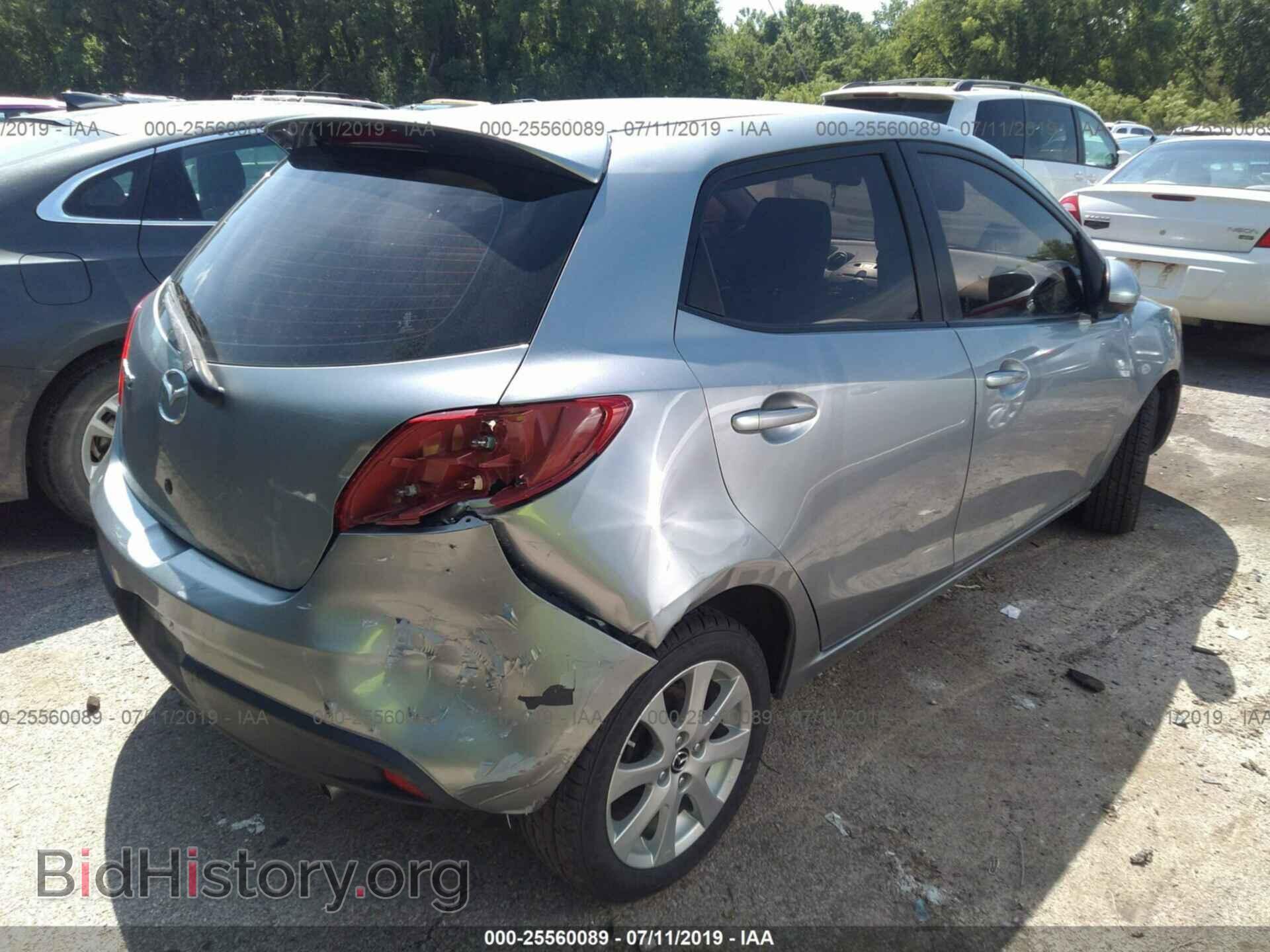 2013 MAZDA MAZDA2 - VIN: JM1DE1LY7D0158397 - Фото 4