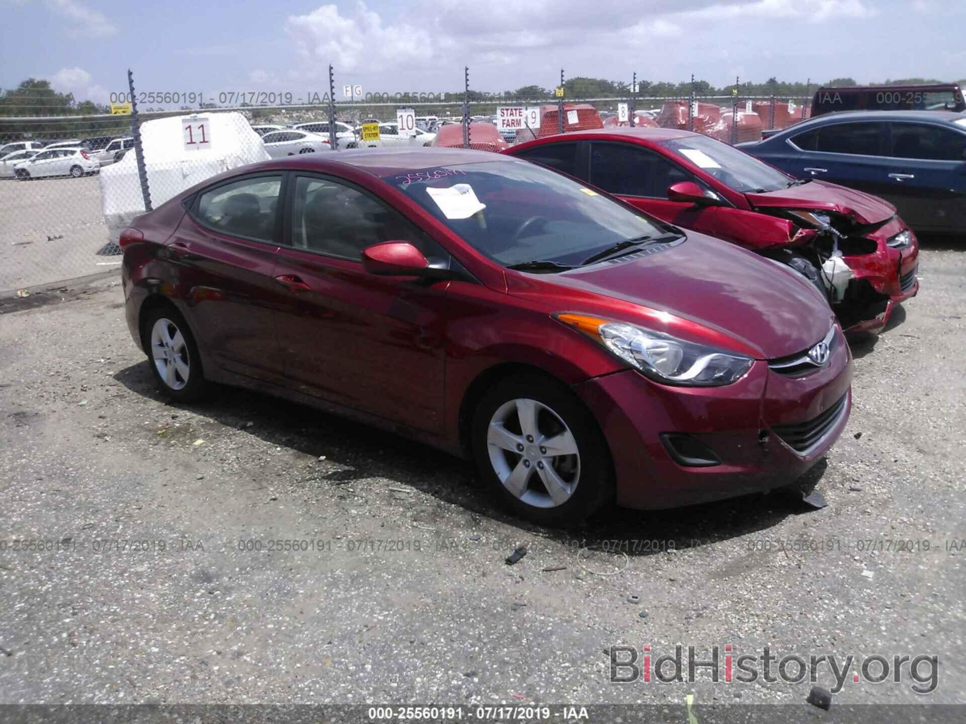 Photo 5NPDH4AE8DH385893 - HYUNDAI ELANTRA 2013