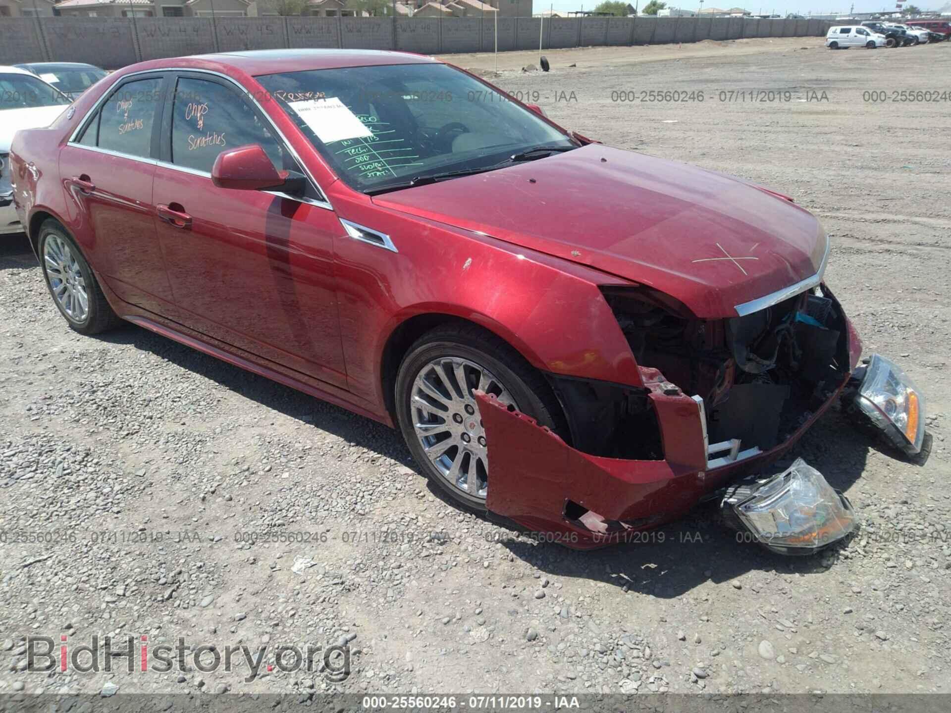 Фотография 1G6DP5E38C0107480 - CADILLAC CTS 2012