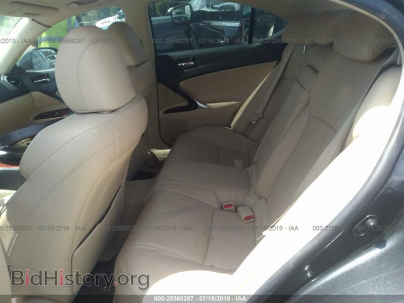2007 Lexus IS (VIN JTHBK262672033864) — фото 8 из 10