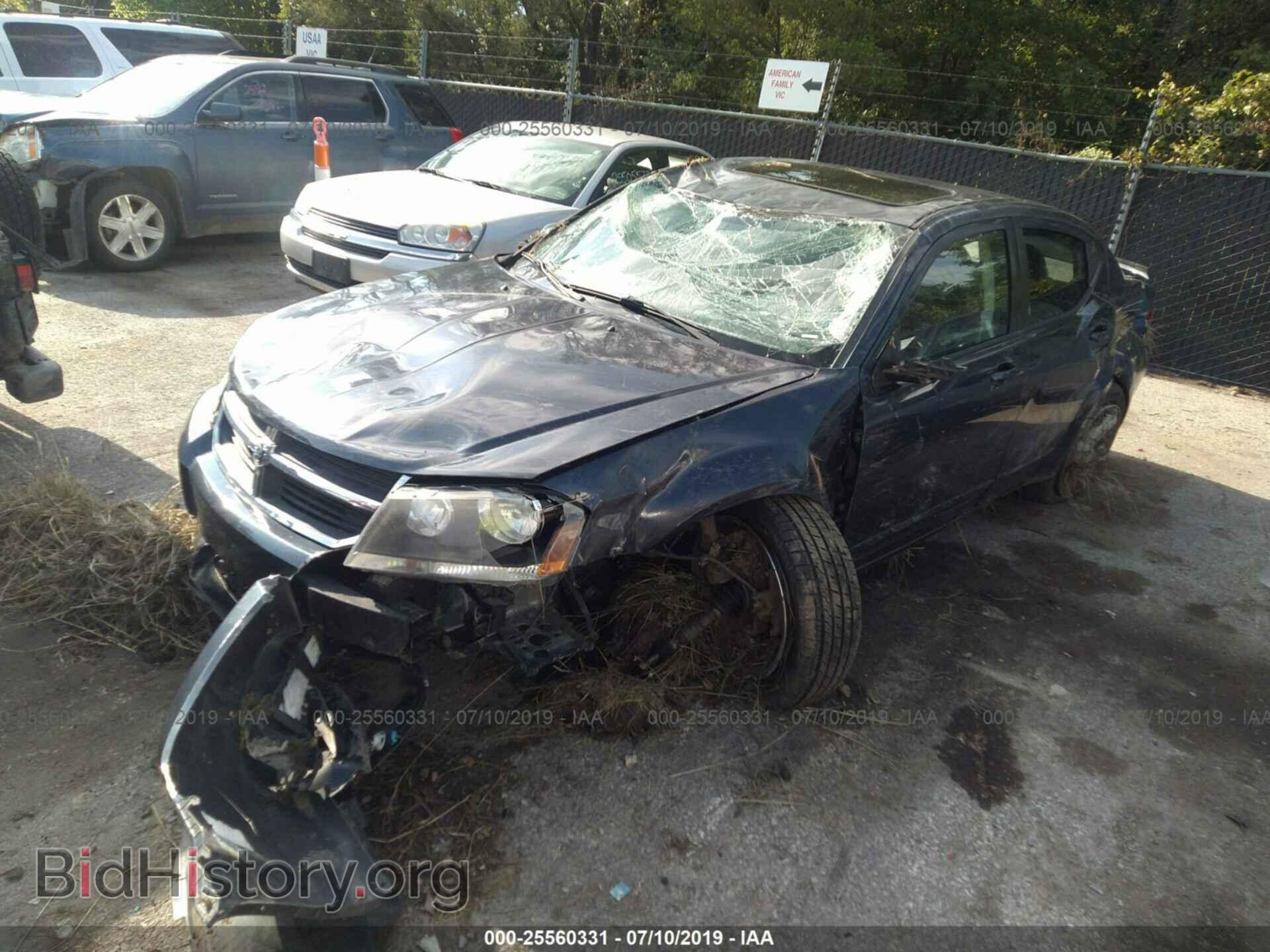 2008 DODGE AVENGER - VIN: 1B3LC76M38N163197 - Фото 2