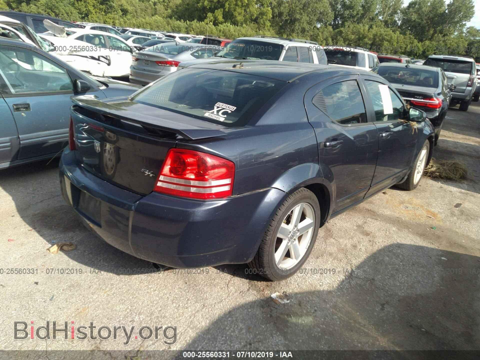 2008 DODGE AVENGER - VIN: 1B3LC76M38N163197 - Фото 4