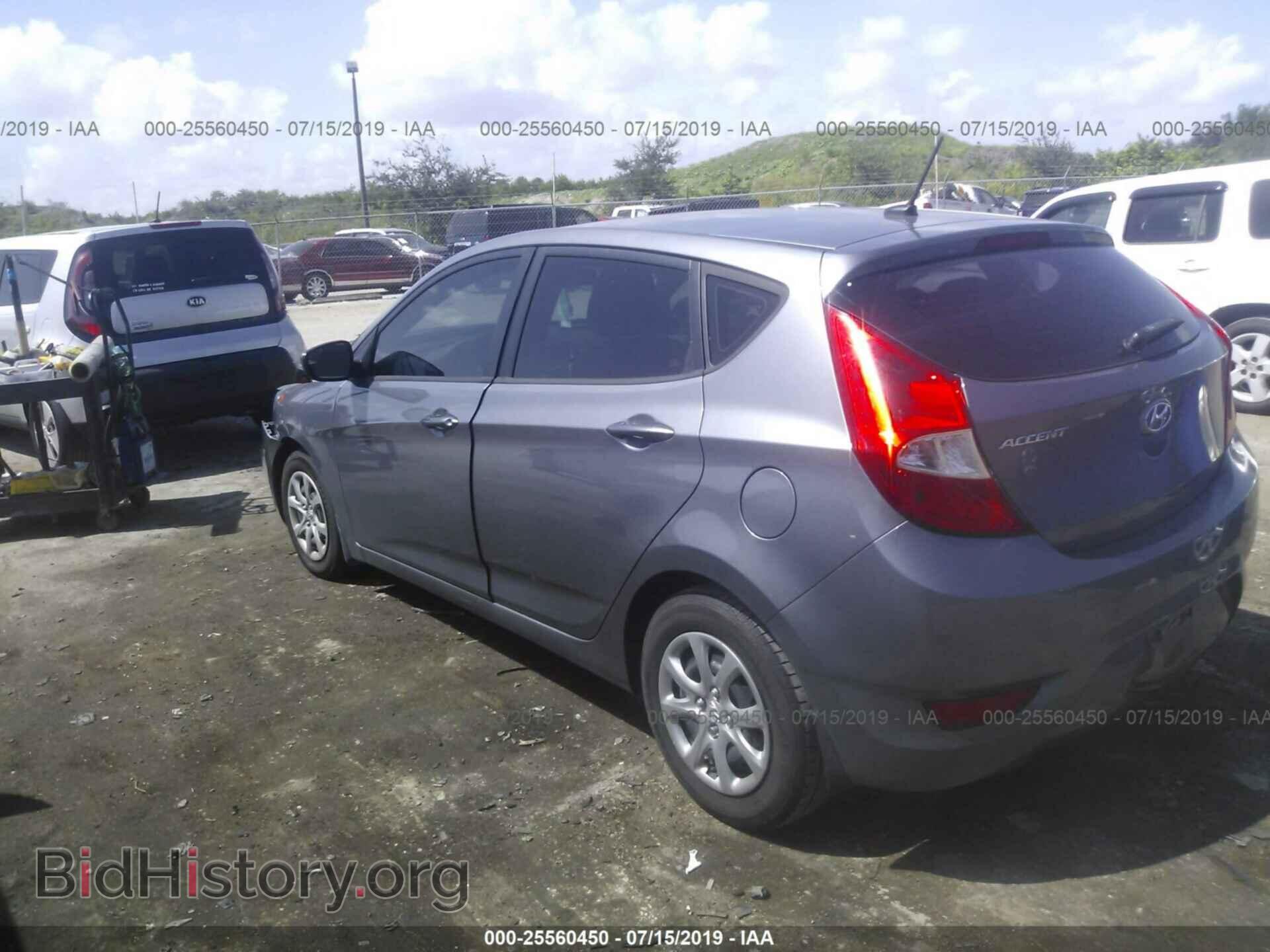 2014 HYUNDAI ACCENT - VIN: KMHCT5AE5EU183242 - Фото 3