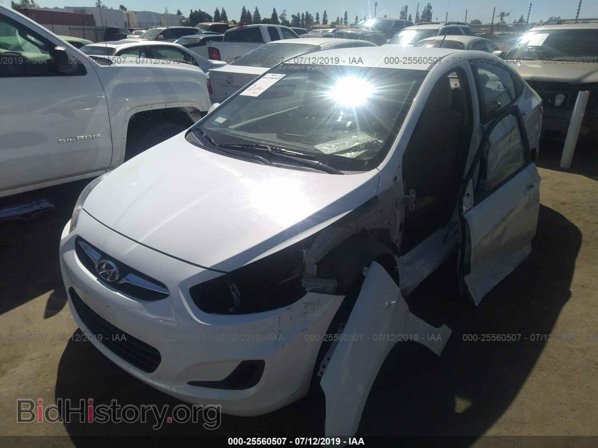 2014 HYUNDAI ACCENT - VIN: KMHCT4AE2EU658100 - Фото 2