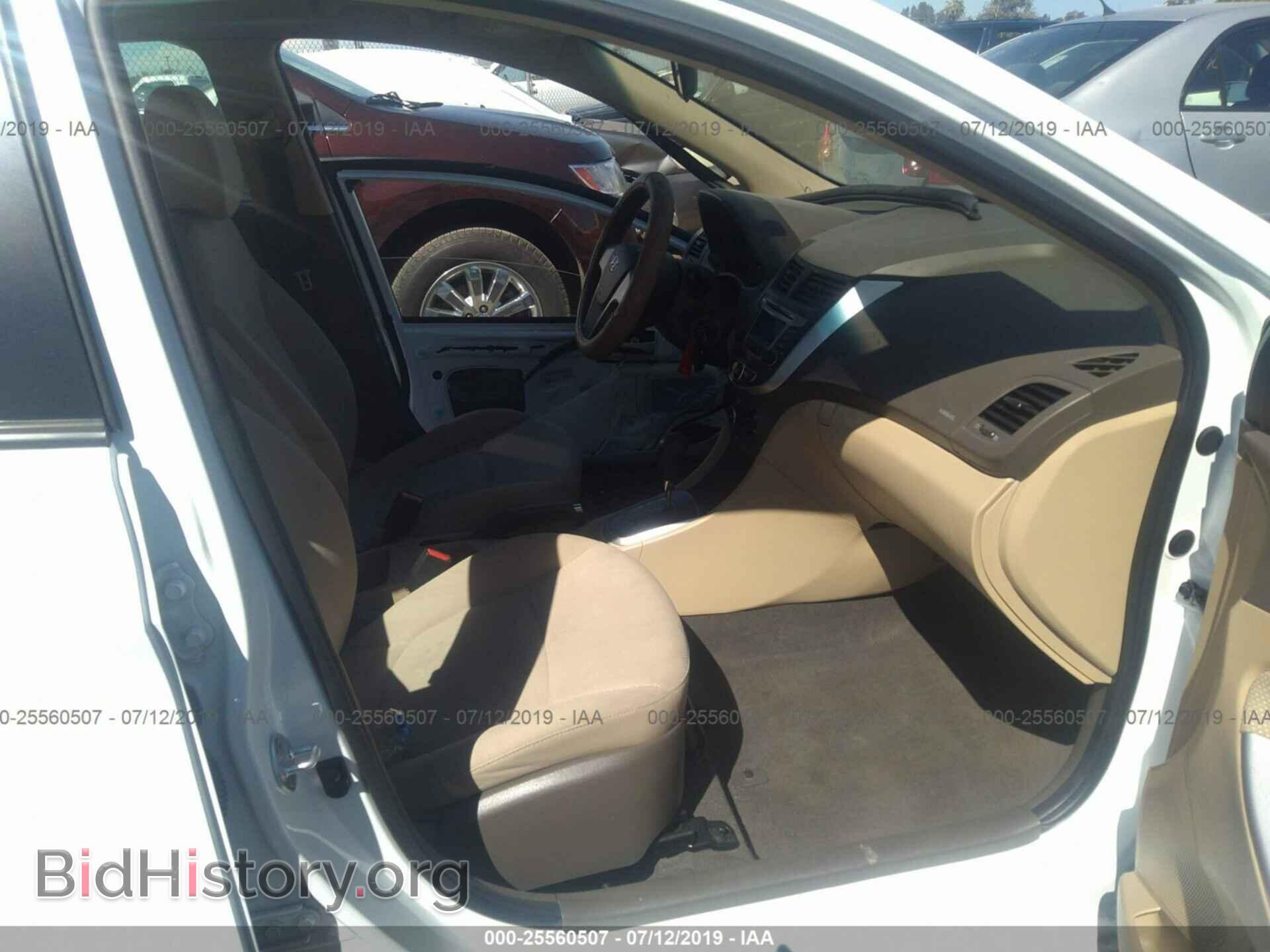 2014 HYUNDAI ACCENT - VIN: KMHCT4AE2EU658100 - Фото 5