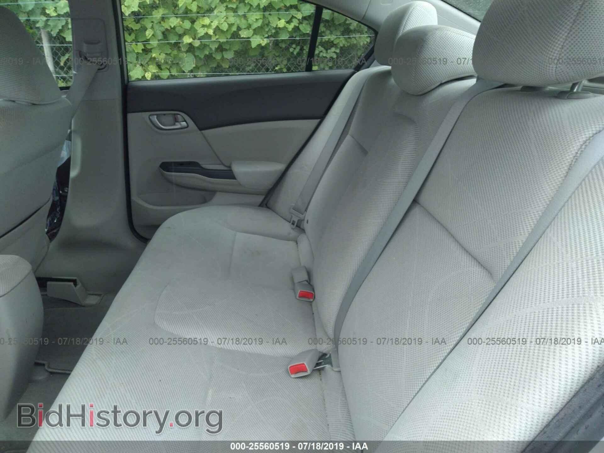 2012 HONDA CIVIC - VIN: 2HGFB2F53CH301768 - Фото 8