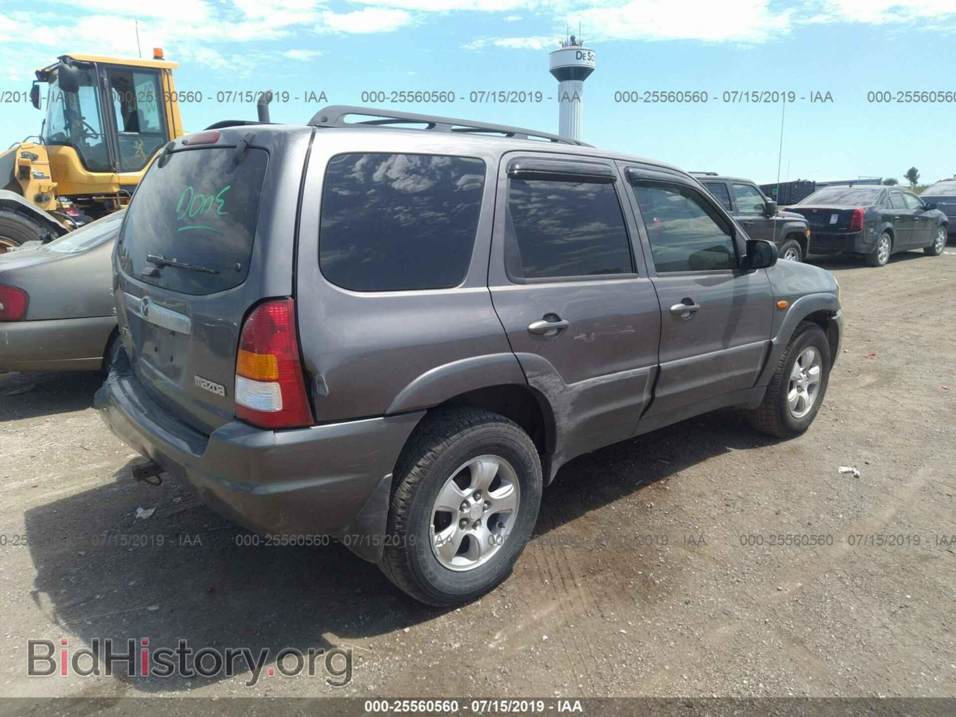 2003 MAZDA TRIBUTE - VIN: 4F2CZ06183KM44061 - Фото 4