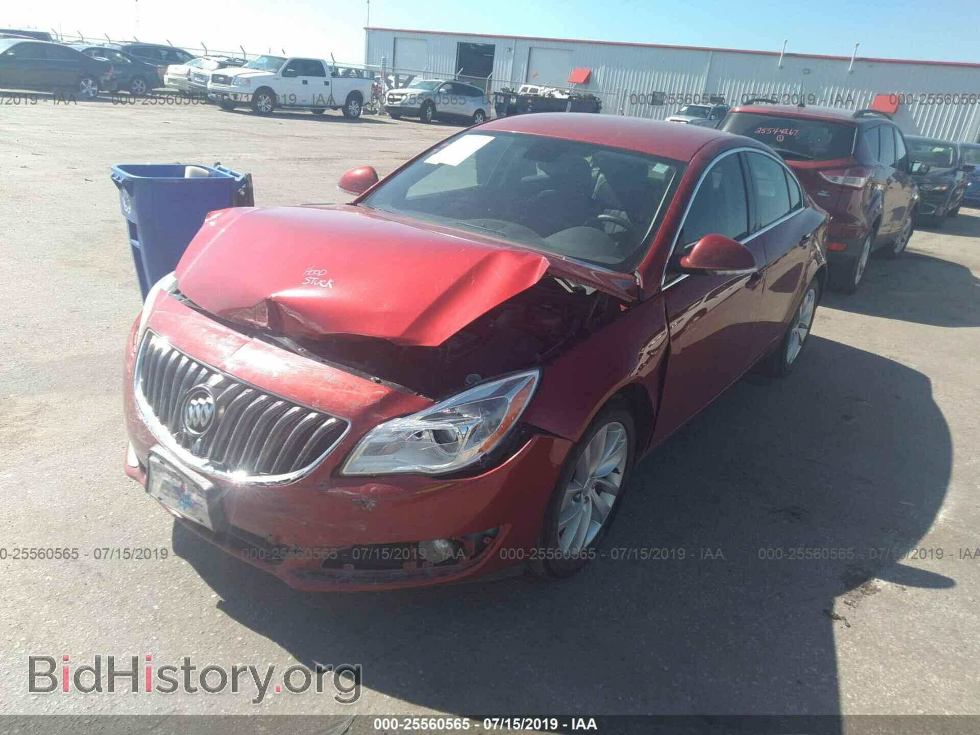 2014 BUICK REGAL - VIN: 2G4GK5EX7E9245074 - Фото 2
