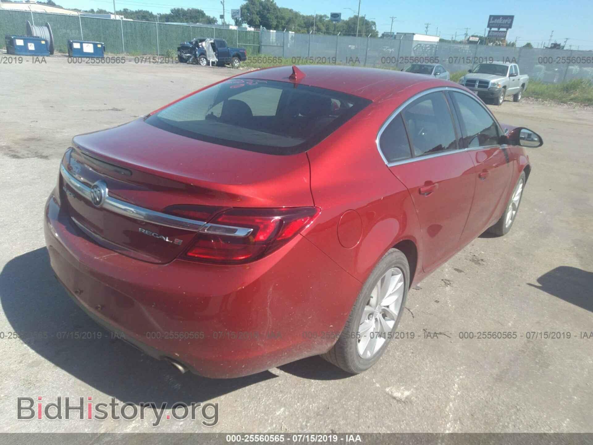 2014 BUICK REGAL - VIN: 2G4GK5EX7E9245074 - Фото 4