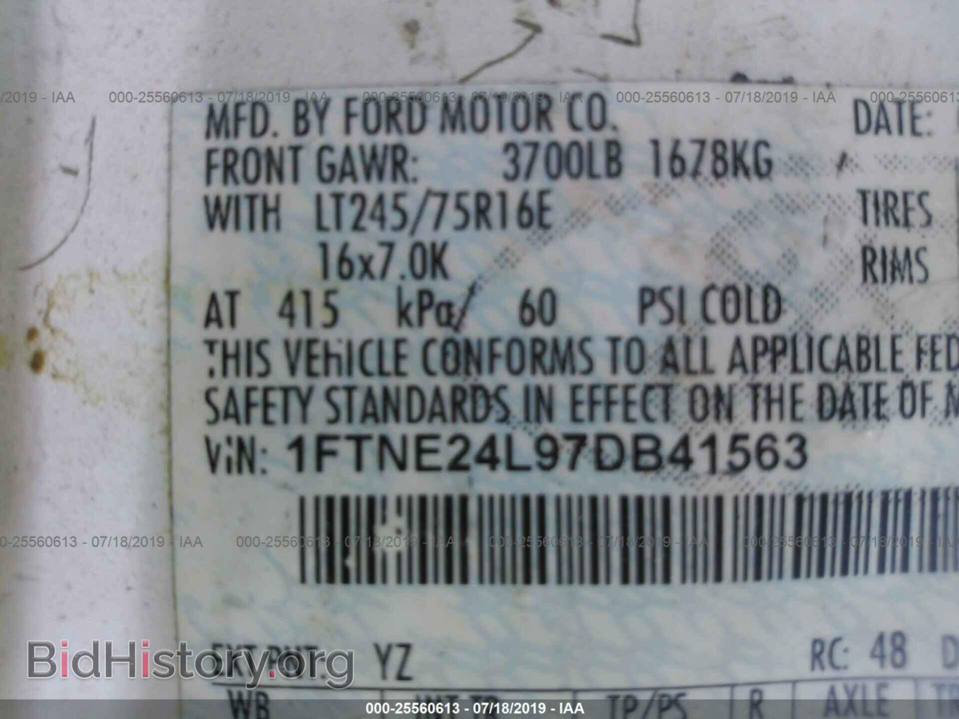 2007 FORD ECONOLINE - VIN: 1FTNE24L97DB41563 - Photo 9
