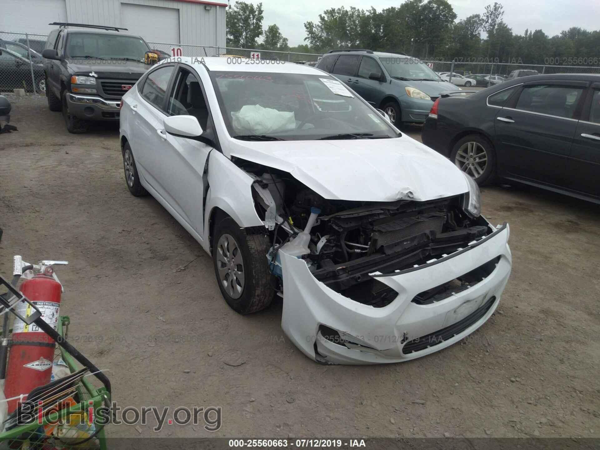 Фотография KMHCT4AE8HU276254 - HYUNDAI ACCENT 2017