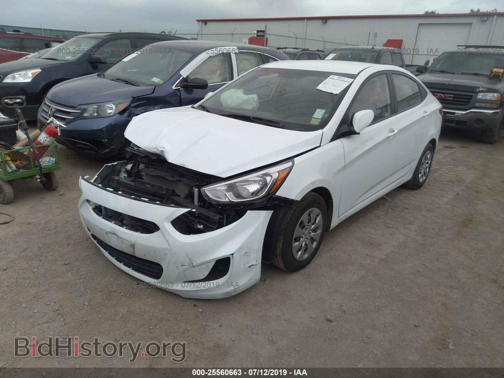 2017 HYUNDAI ACCENT - VIN: KMHCT4AE8HU276254 - Фото 2