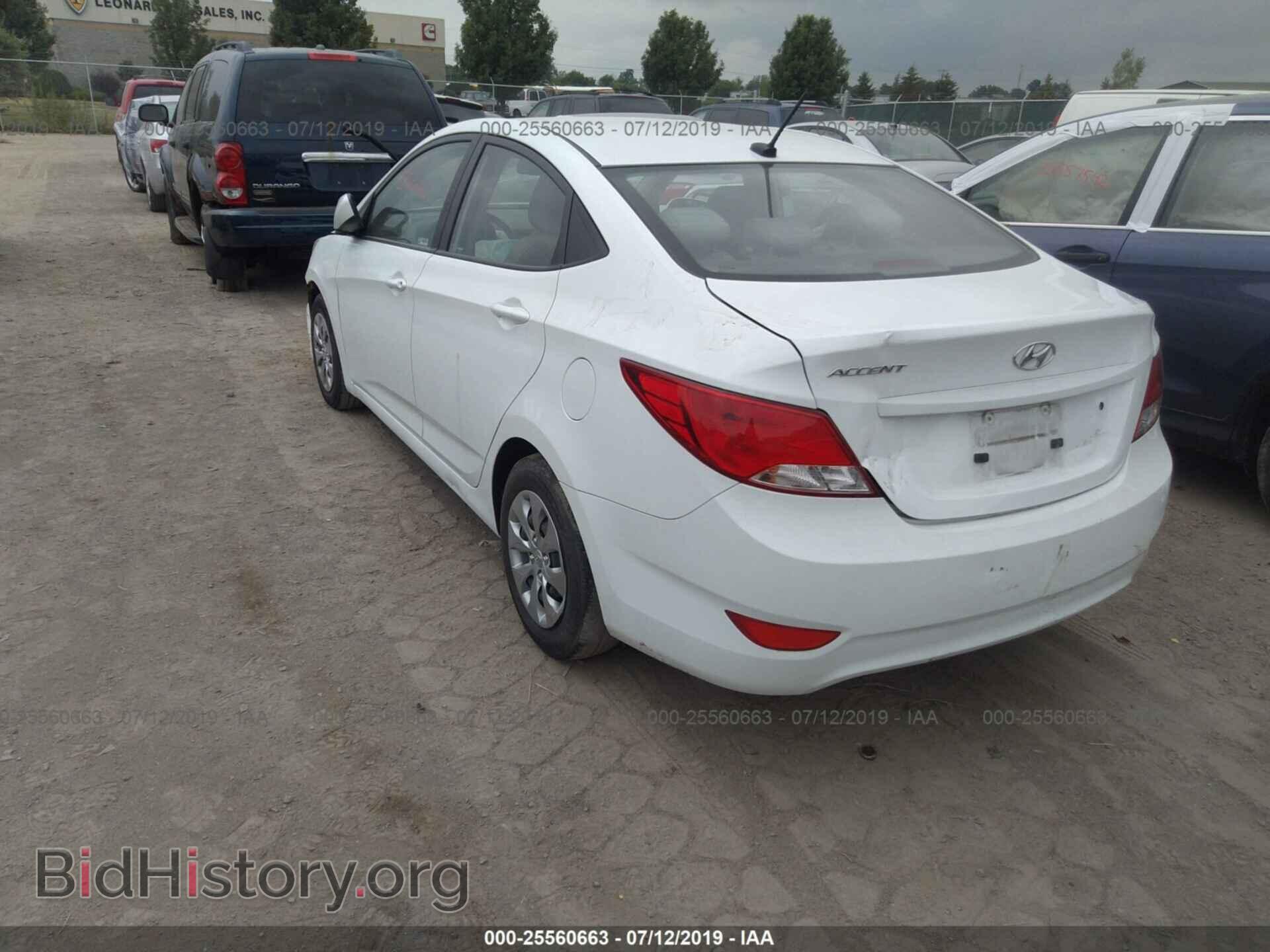 2017 HYUNDAI ACCENT - VIN: KMHCT4AE8HU276254 - Фото 3