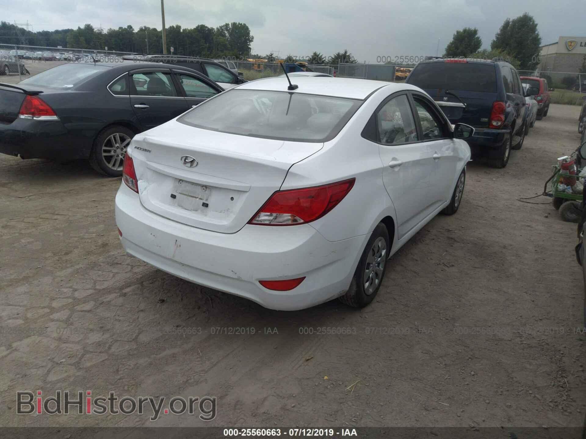 2017 HYUNDAI ACCENT - VIN: KMHCT4AE8HU276254 - Фото 4