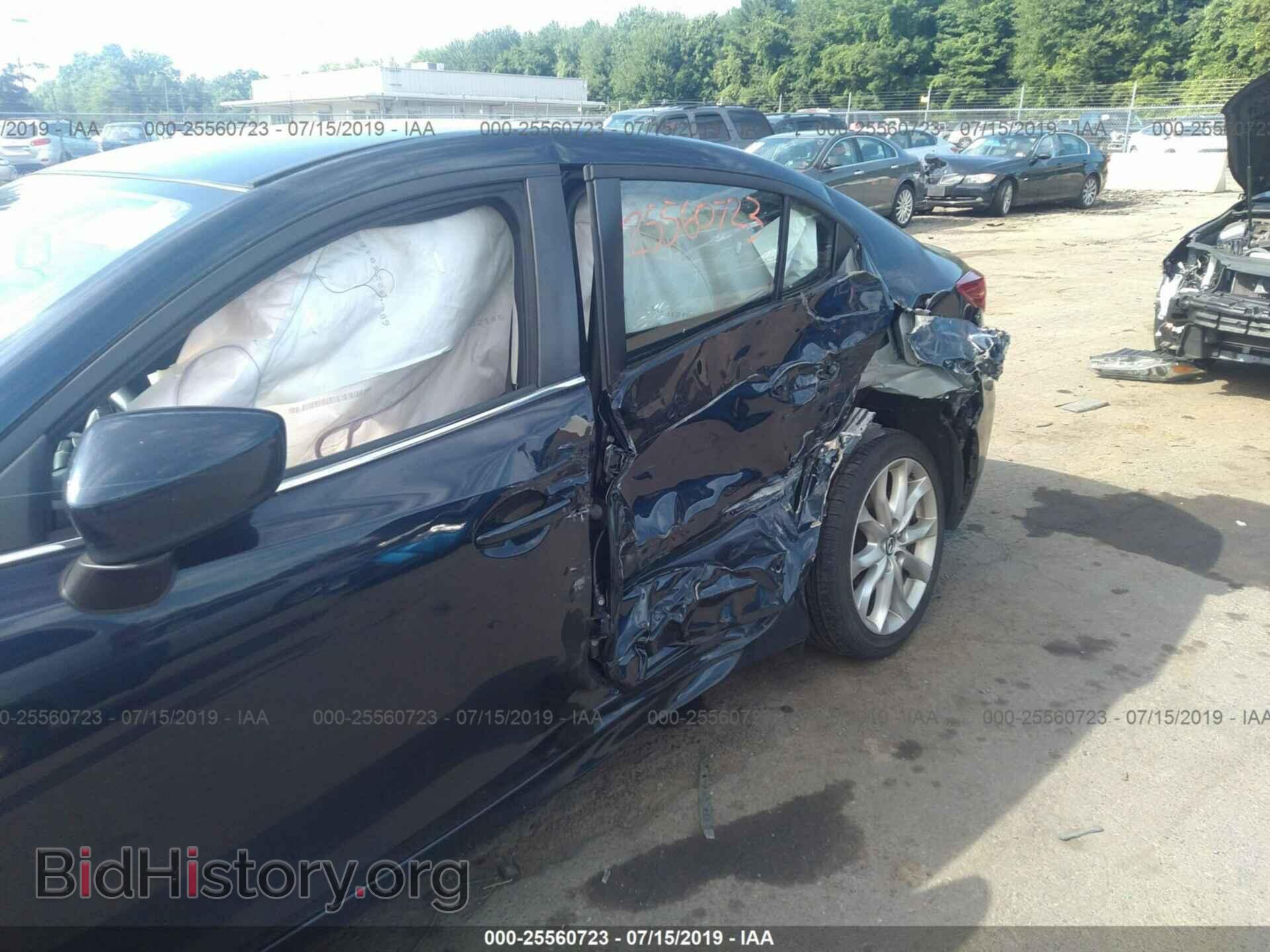 2014 MAZDA 3 - VIN: JM1BM1V31E1148357 - Фото 6