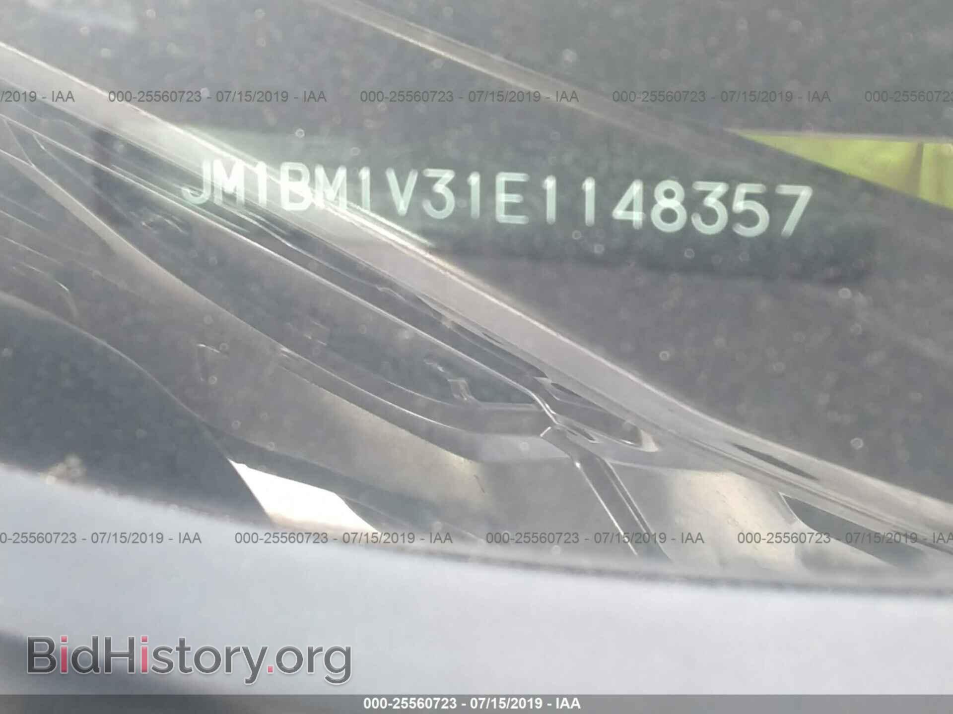 2014 MAZDA 3 - VIN: JM1BM1V31E1148357 - Фото 9