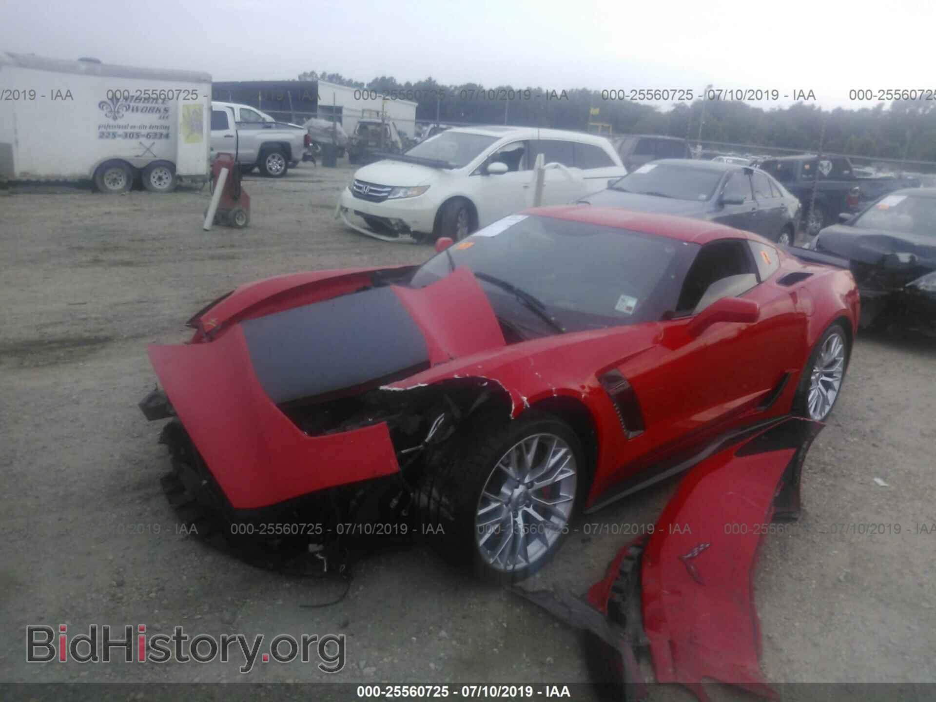 2016 CHEVROLET CORVETTE - VIN: 1G1YS2D68G5609107 - Фото 2