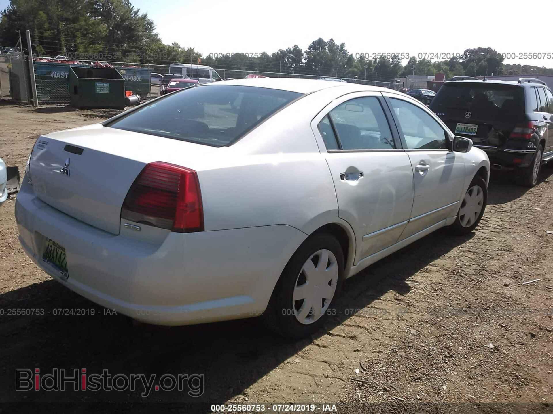 2005 MITSUBISHI GALANT - VIN: 4A3AB36F65E056091 - Фото 4