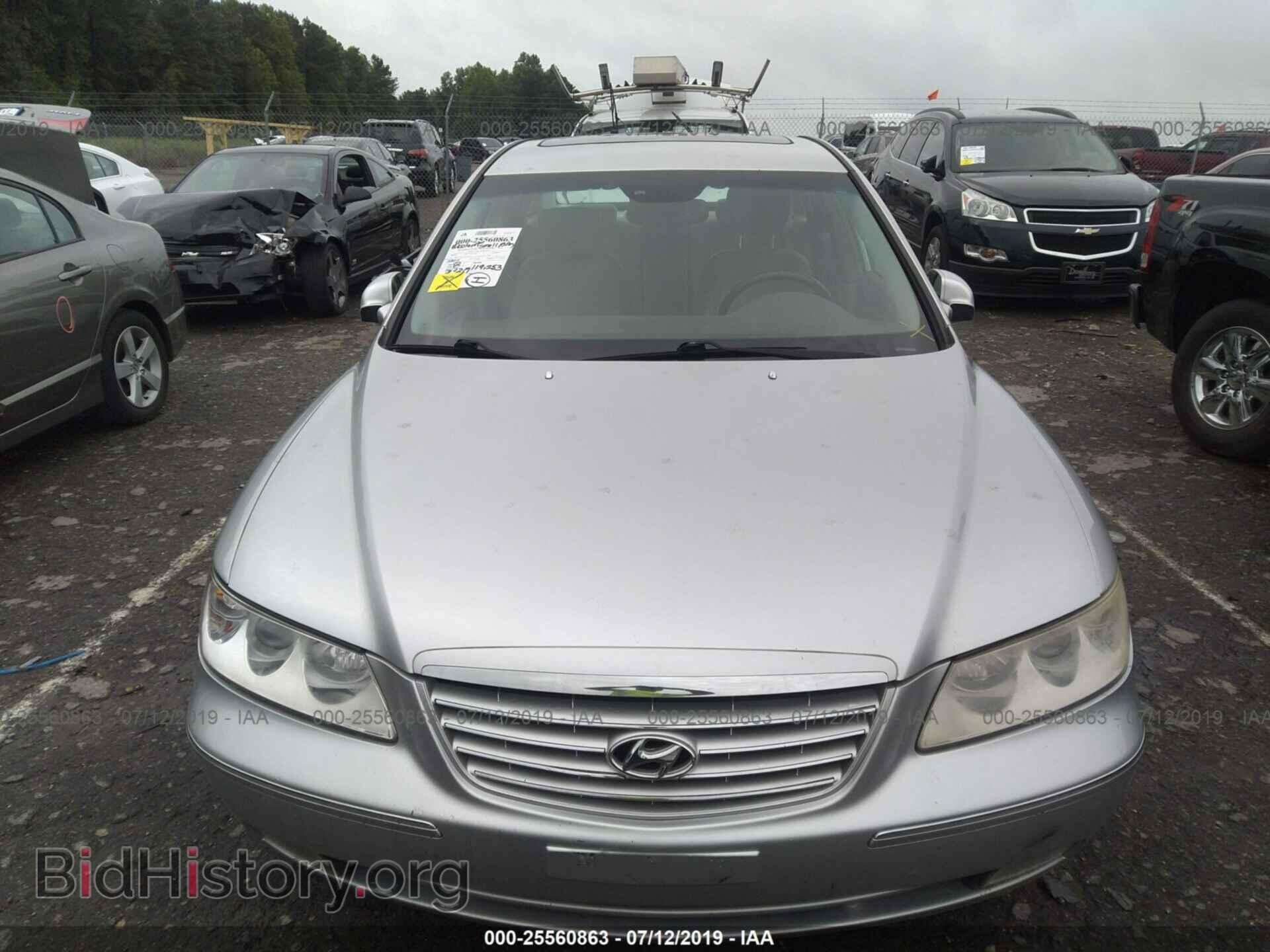 2008 HYUNDAI AZERA - VIN: KMHFC46F58A272579 - Фото 6