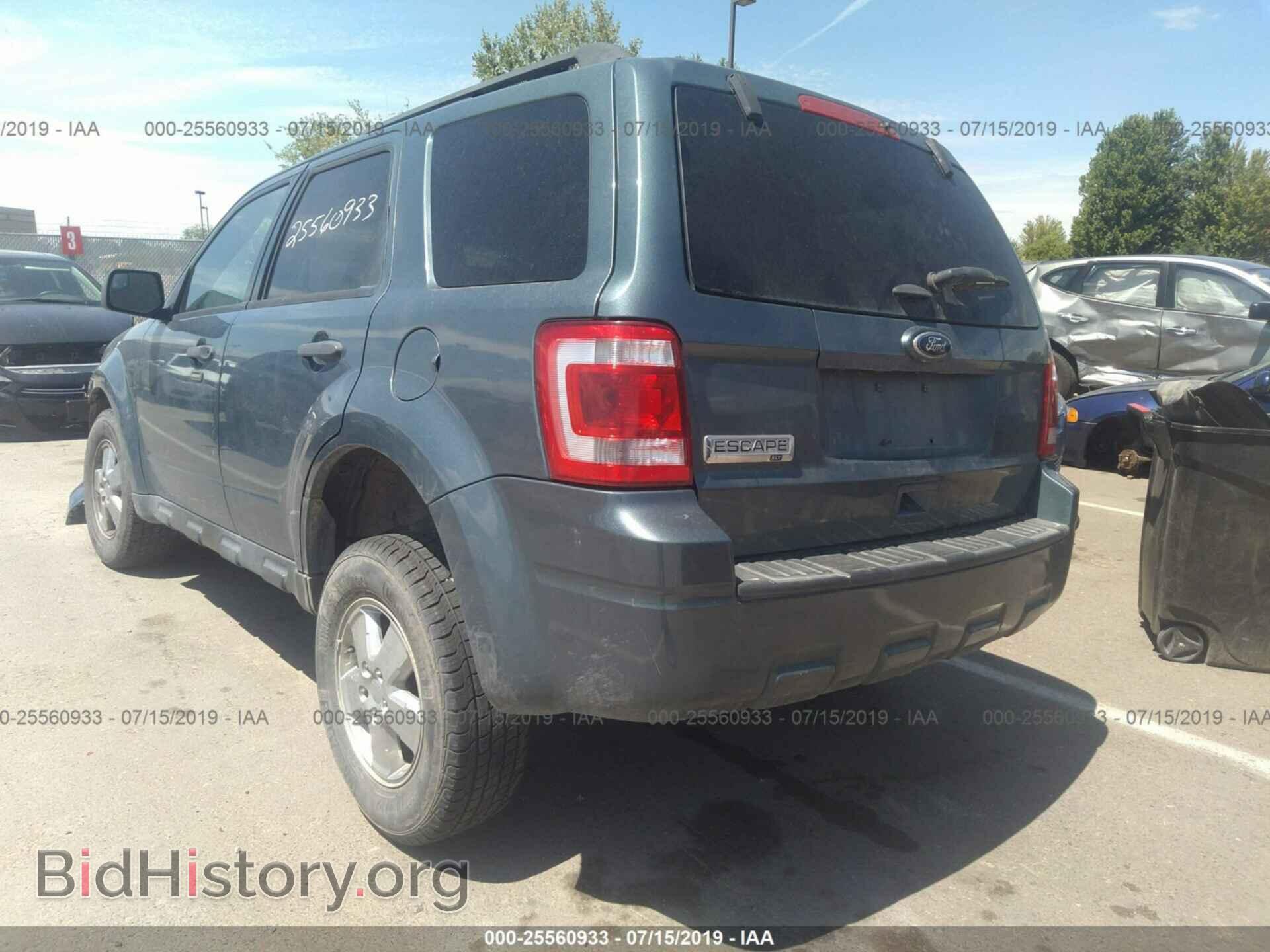 2011 FORD ESCAPE - VIN: 1FMCU9D74BKB61757 - Фото 3