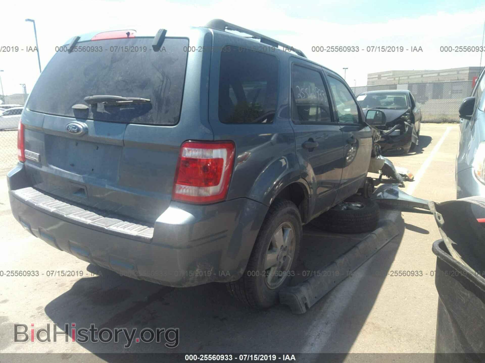2011 FORD ESCAPE - VIN: 1FMCU9D74BKB61757 - Фото 4
