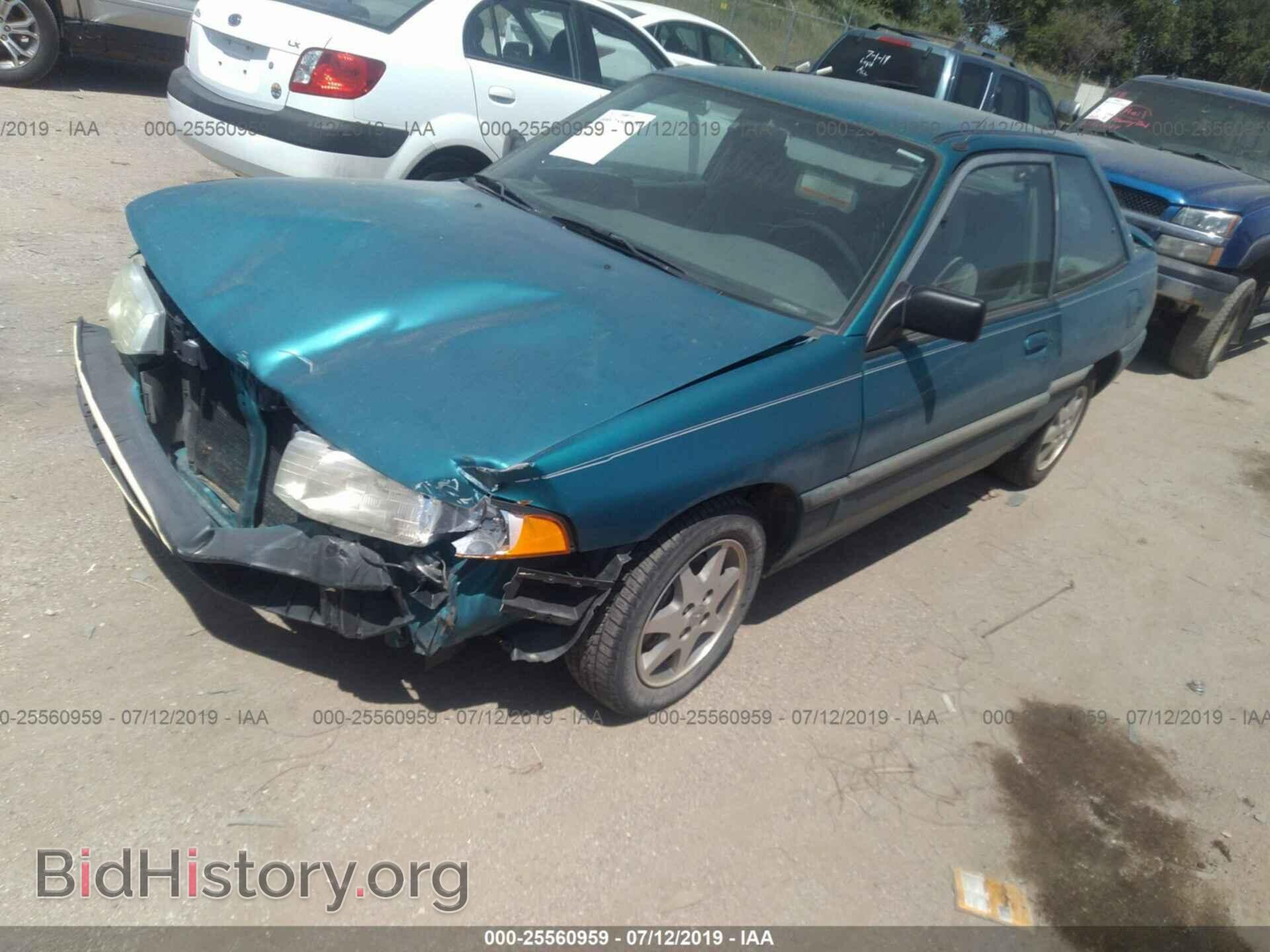 1996 FORD ESCORT - VIN: 1FASP11J3TW133389 - Фото 2