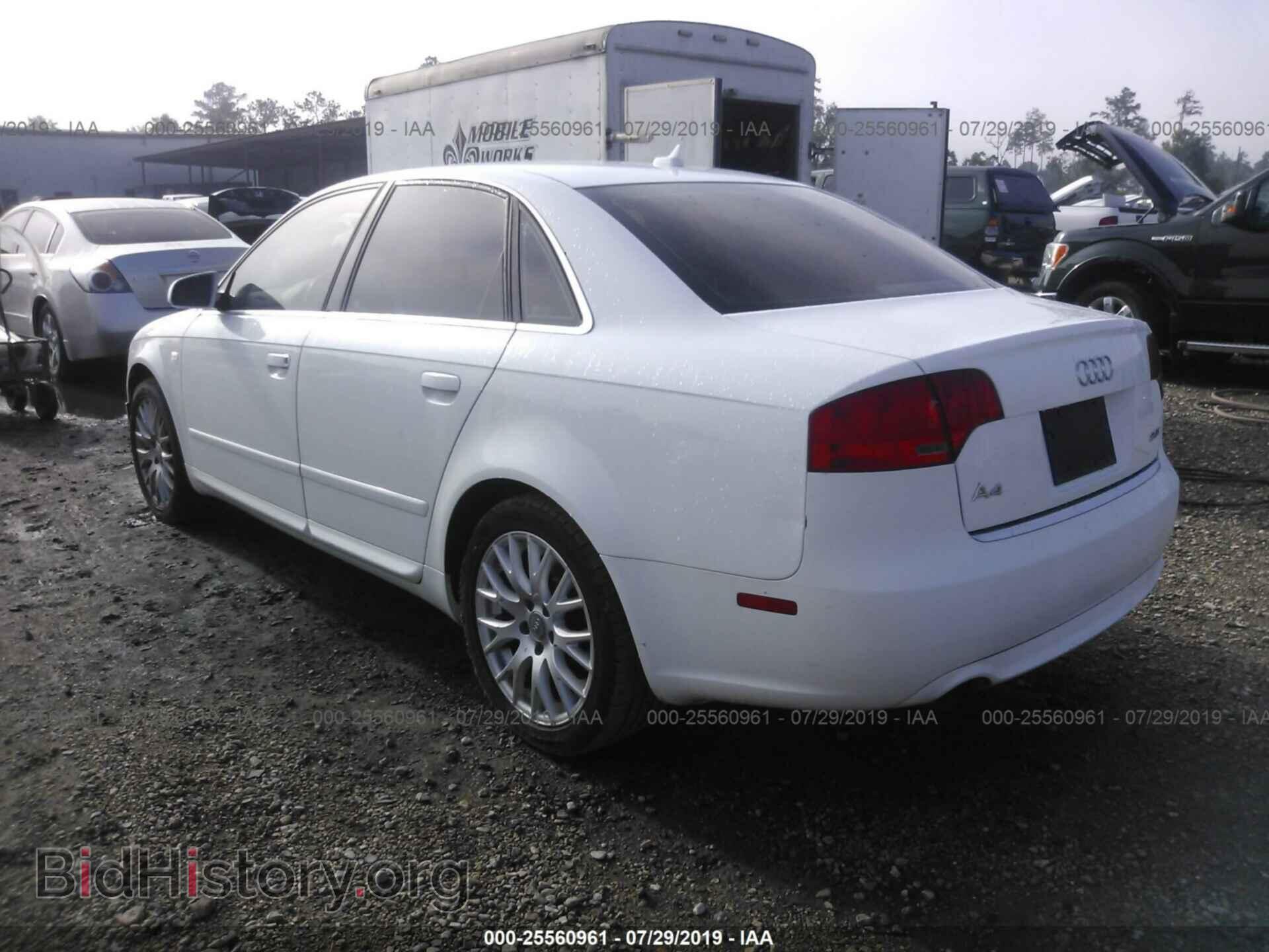 2008 AUDI A4 - VIN: WAUAF78E78A161699 - Фото 3