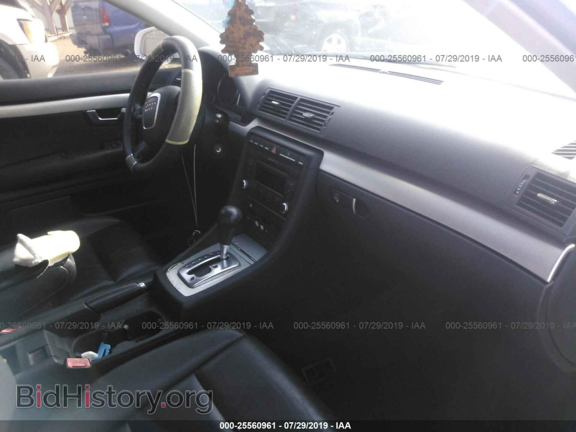 2008 AUDI A4 - VIN: WAUAF78E78A161699 - Фото 5