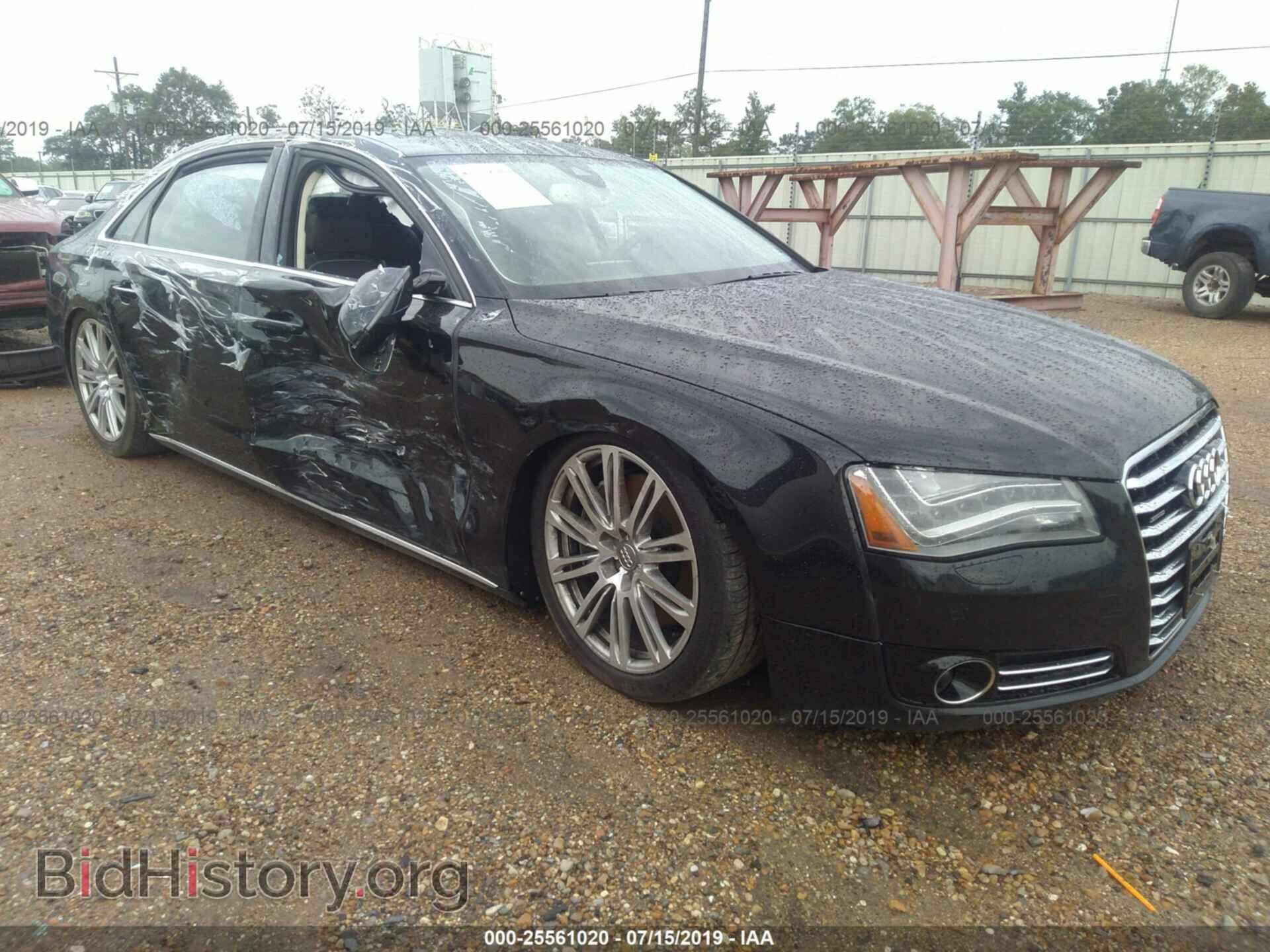 Photo WAUR2AFD9DN019315 - AUDI A8 2013