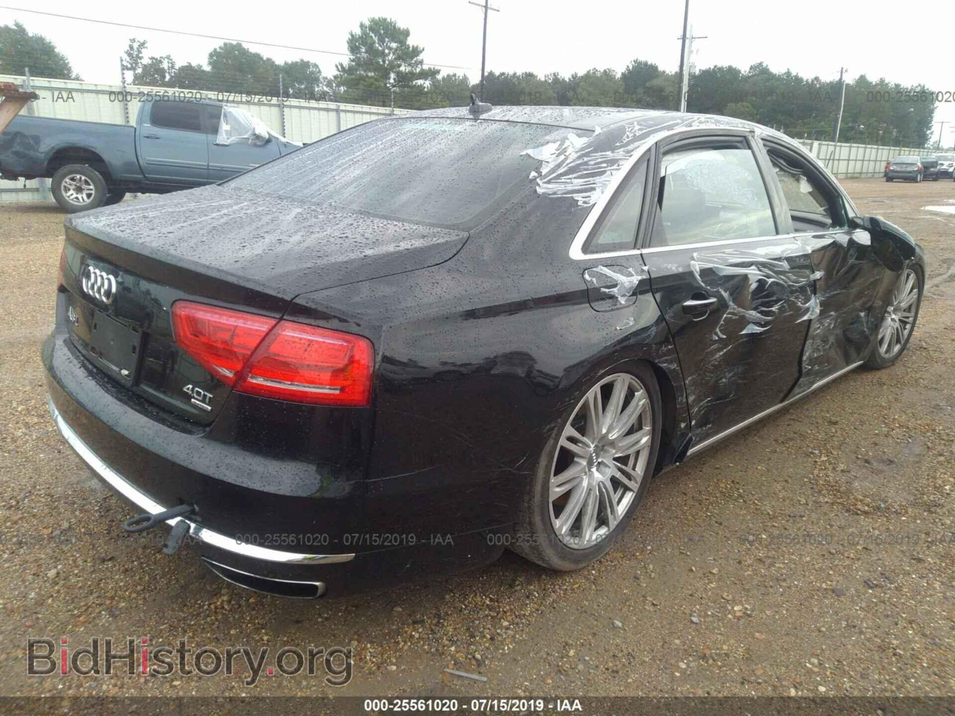 2013 AUDI A8 - VIN: WAUR2AFD9DN019315 - Фото 4