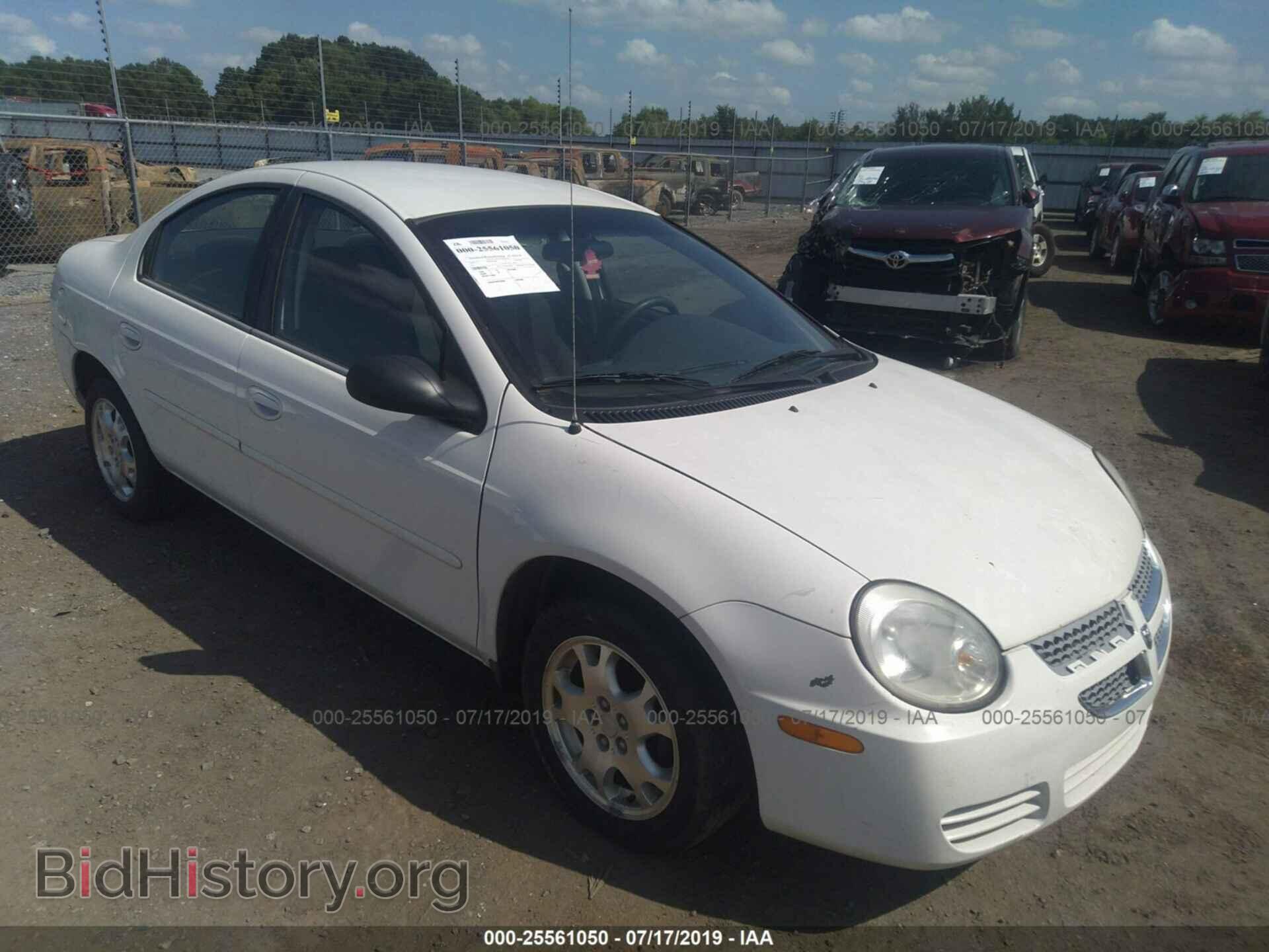 Photo 1B3ES56C25D282903 - DODGE NEON 2005