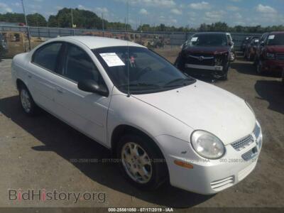 2005 Dodge NEON, белый — VIN 1B3ES56C25D282903, IAAI
