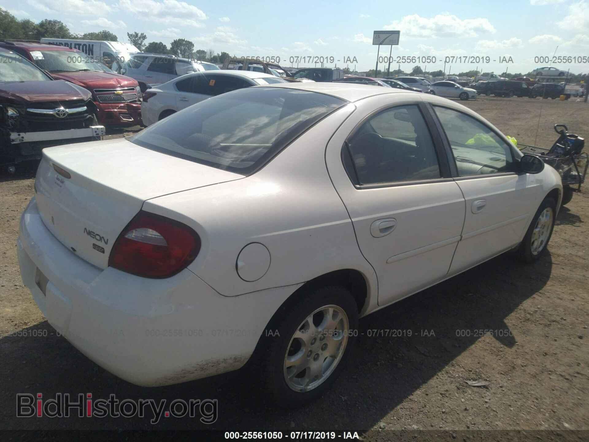 2005 DODGE NEON - VIN: 1B3ES56C25D282903 - Photo 4