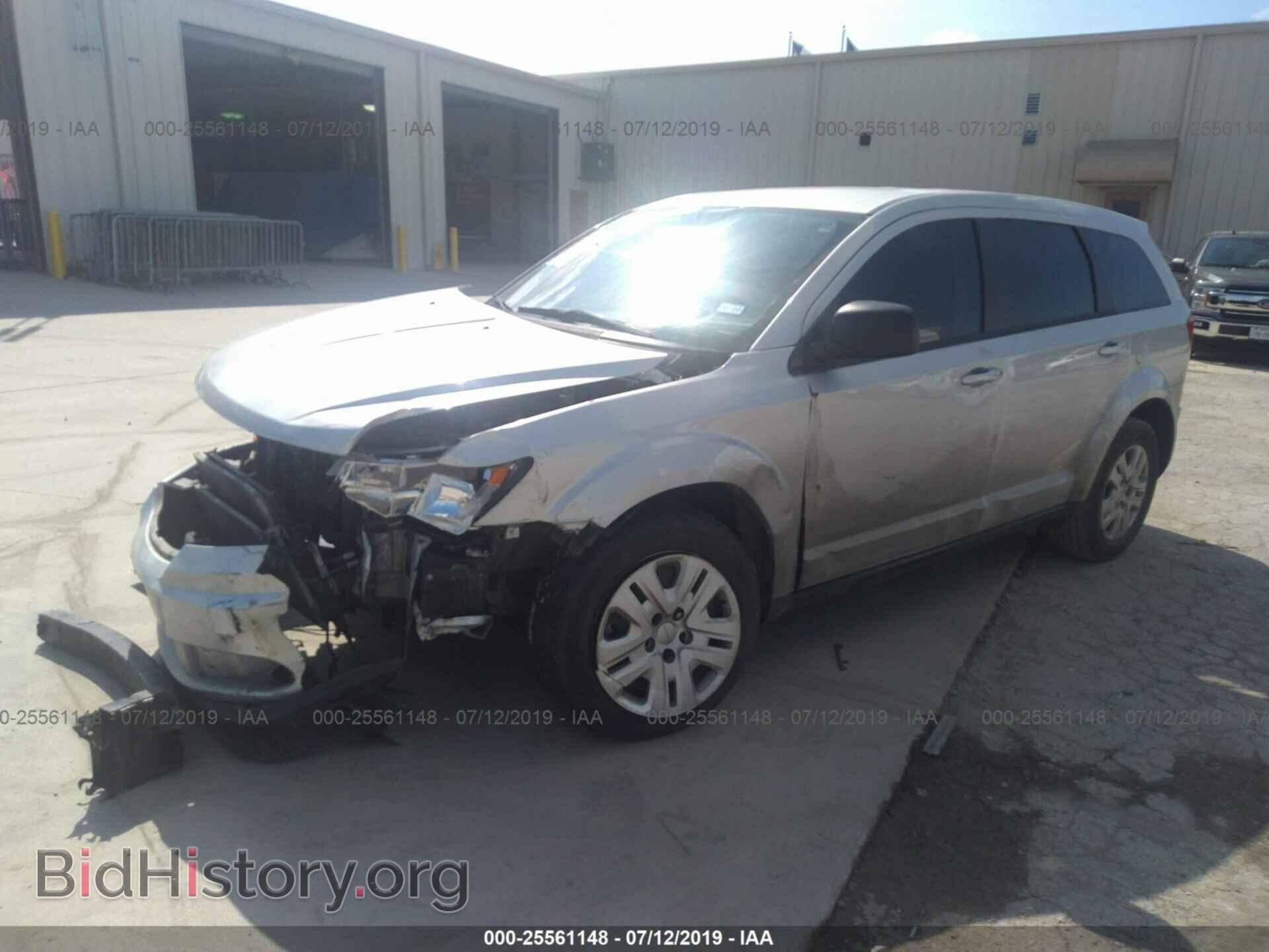 2014 DODGE JOURNEY - VIN: 3C4PDCAB5ET245696 - Фото 2