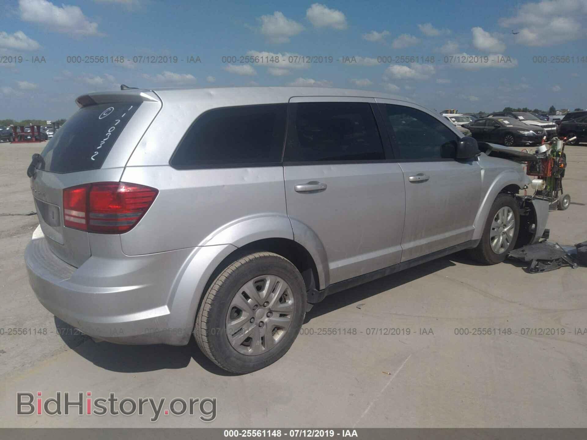 2014 DODGE JOURNEY - VIN: 3C4PDCAB5ET245696 - Фото 4