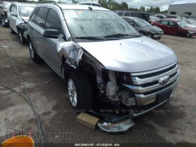 2013 Ford EDGE SE, серебристый — VIN 2FMDK3GC5DBE25503, IAAI