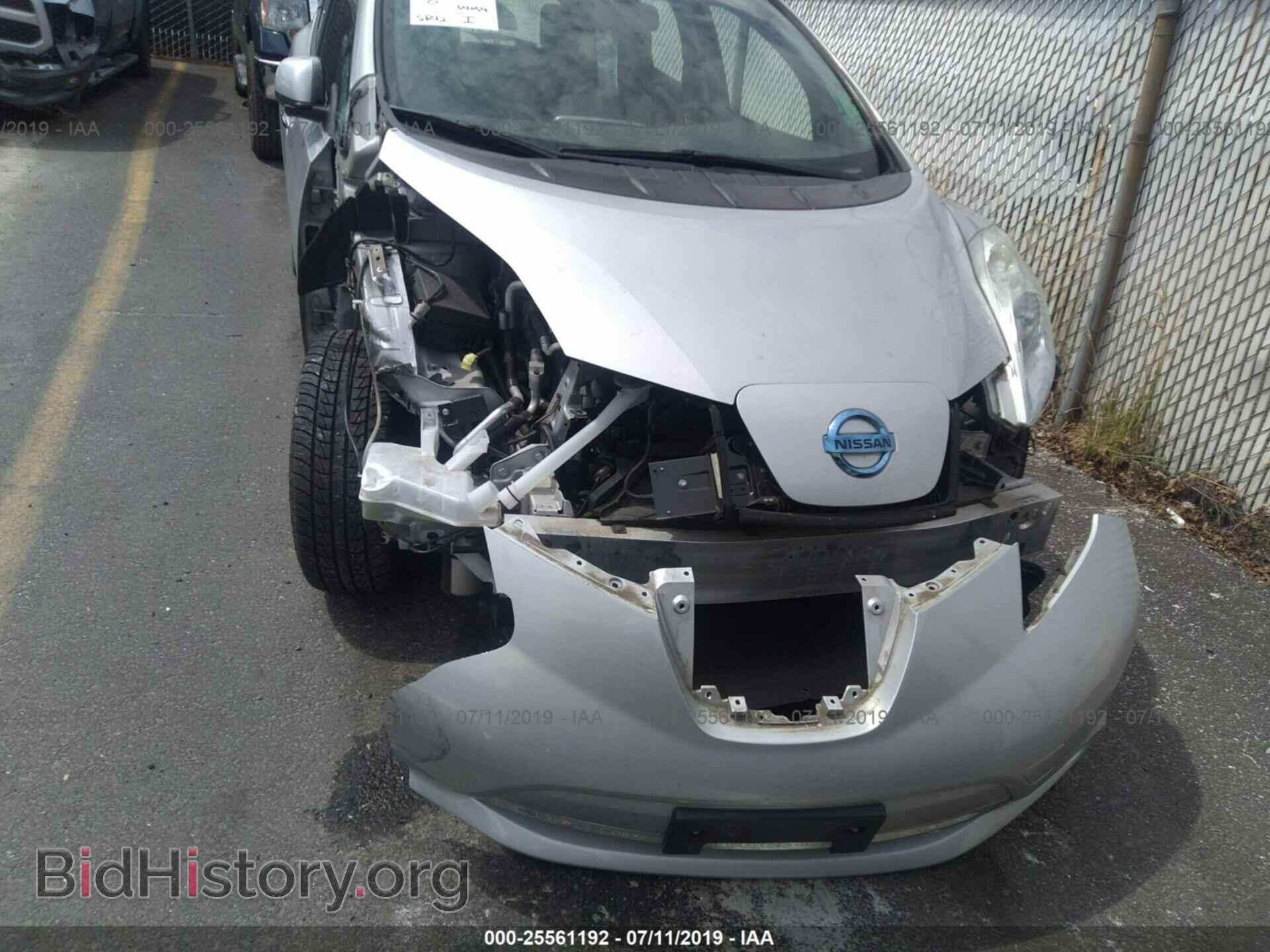2013 NISSAN LEAF - VIN: 1N4AZ0CP2DC404592 - Фото 6