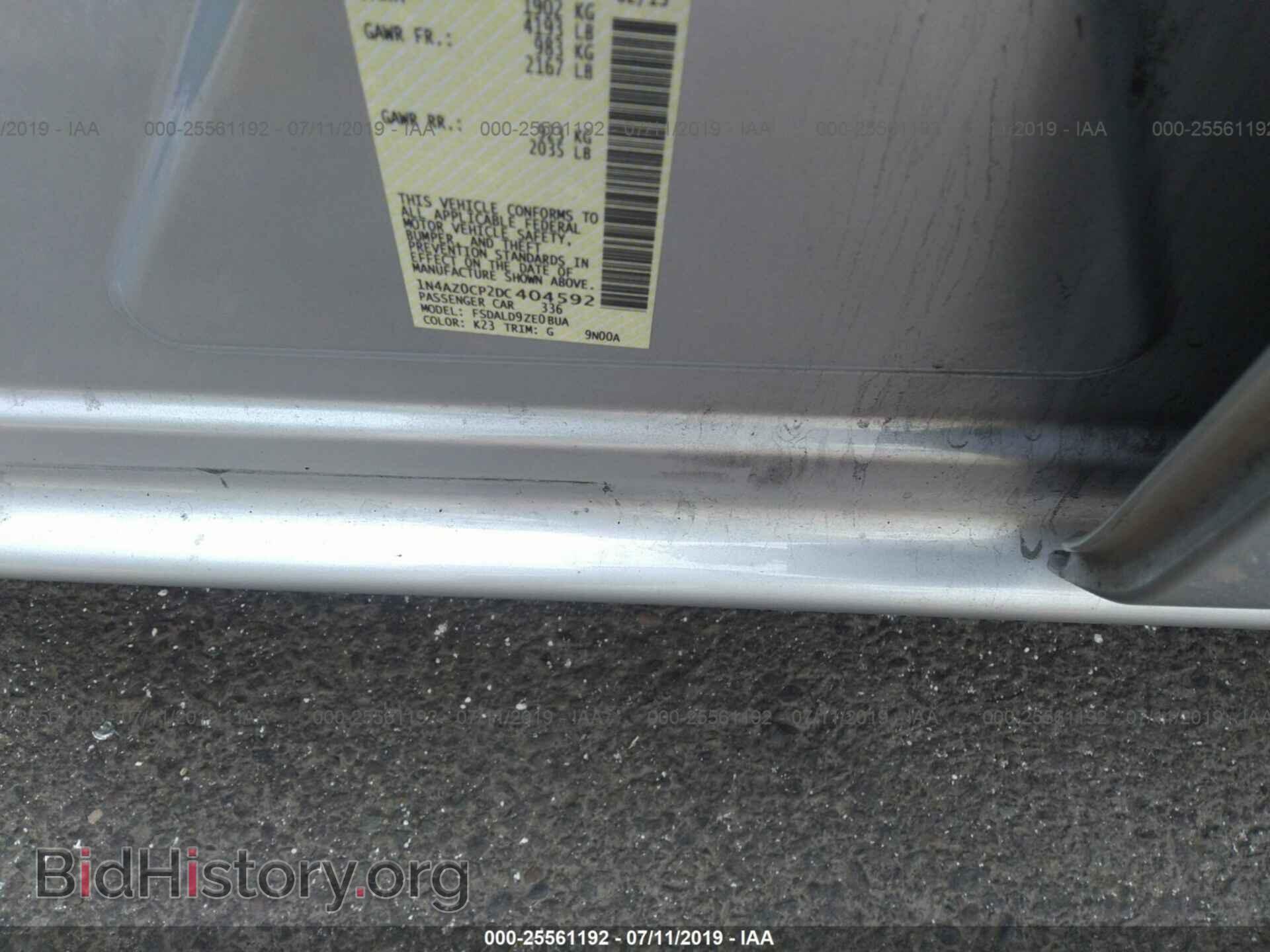 2013 NISSAN LEAF - VIN: 1N4AZ0CP2DC404592 - Фото 9