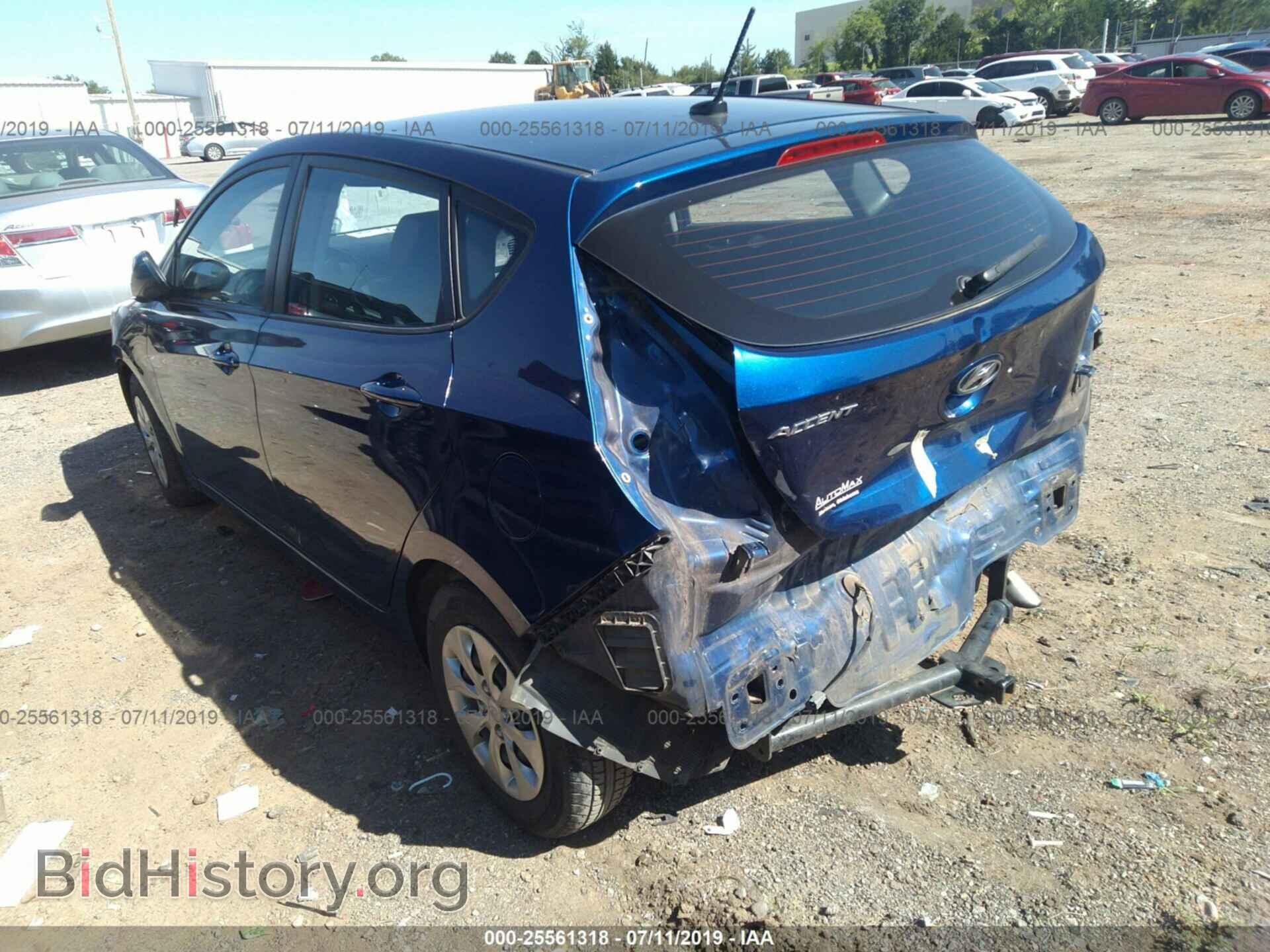 2016 HYUNDAI ACCENT - VIN: KMHCT5AE1GU267979 - Фото 3