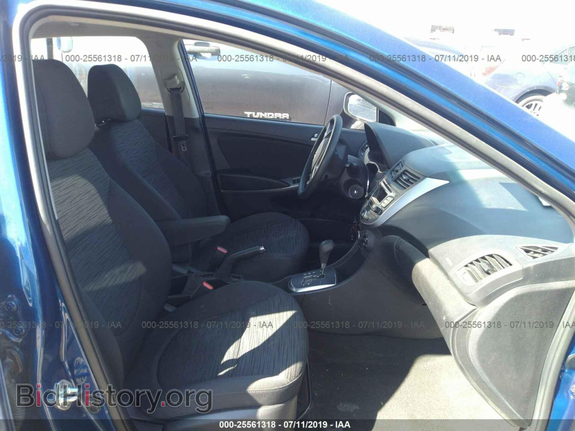 2016 HYUNDAI ACCENT - VIN: KMHCT5AE1GU267979 - Фото 5