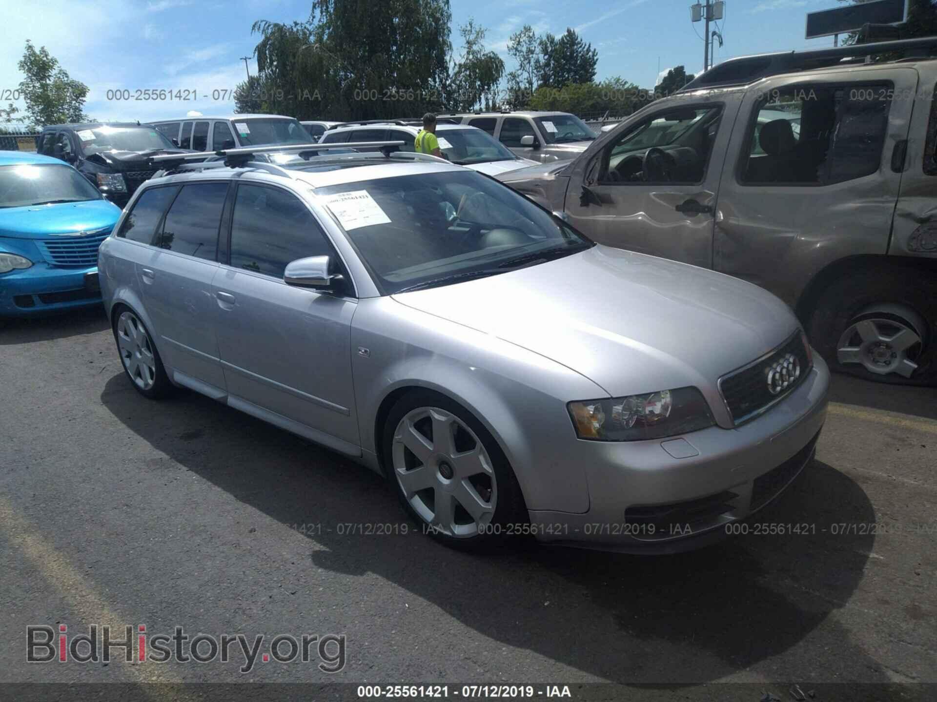 Photo WAUXL68E44A030382 - AUDI S4 2004