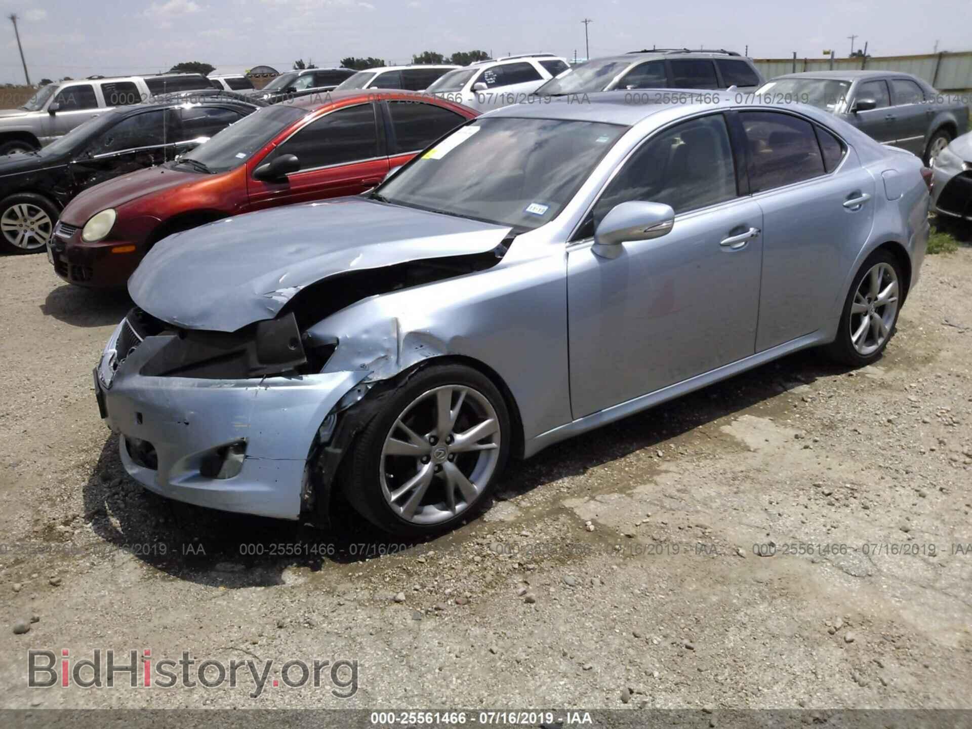 2010 LEXUS IS - VIN: JTHBF5C27A5119801 - Фото 2