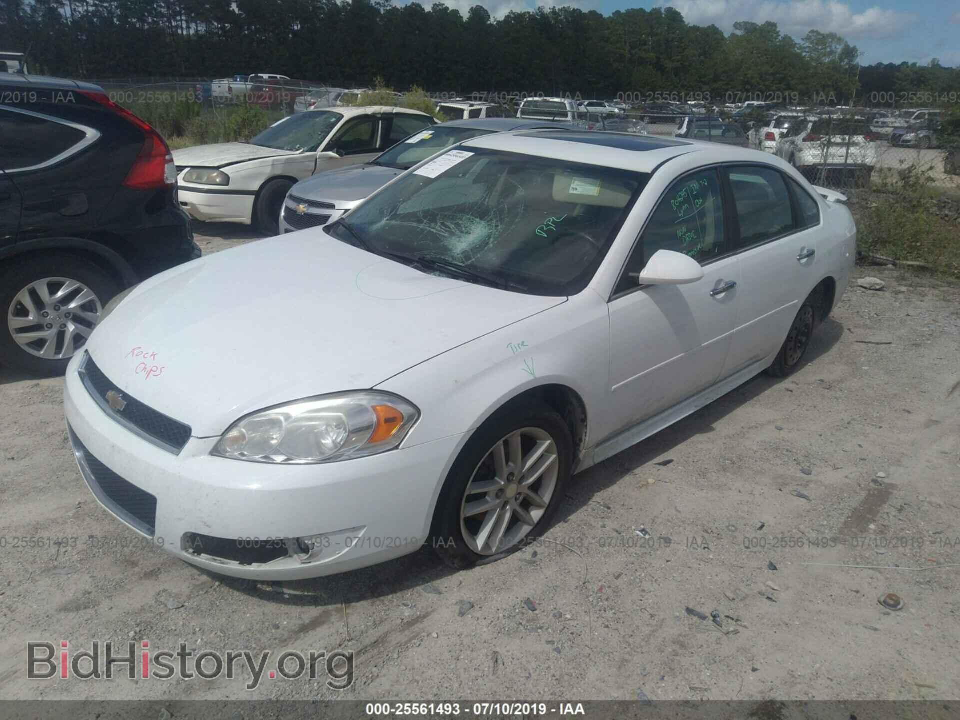 2013 CHEVROLET IMPALA - VIN: 2G1WC5E36D1221591 - Фото 2