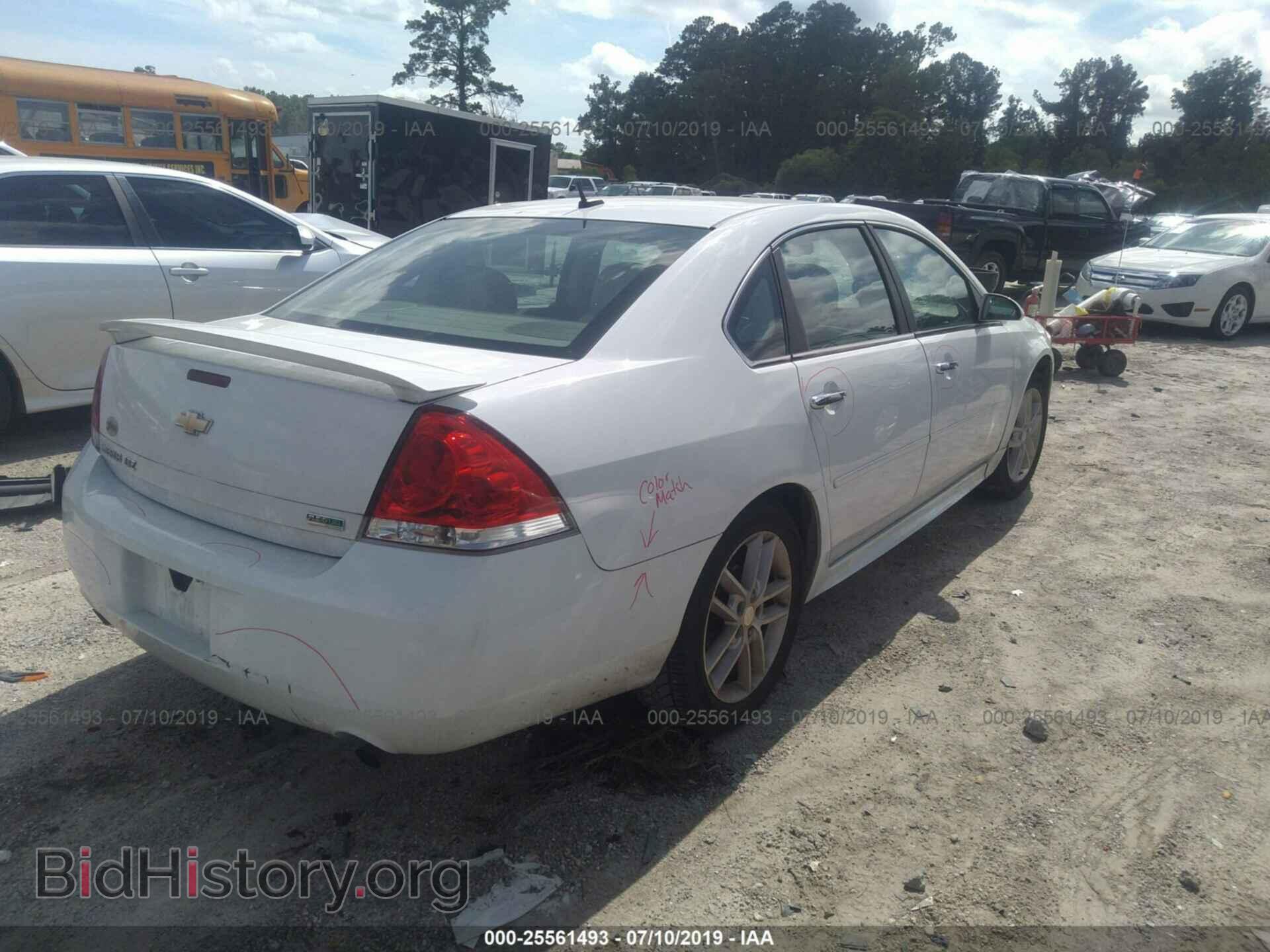 2013 CHEVROLET IMPALA - VIN: 2G1WC5E36D1221591 - Фото 4