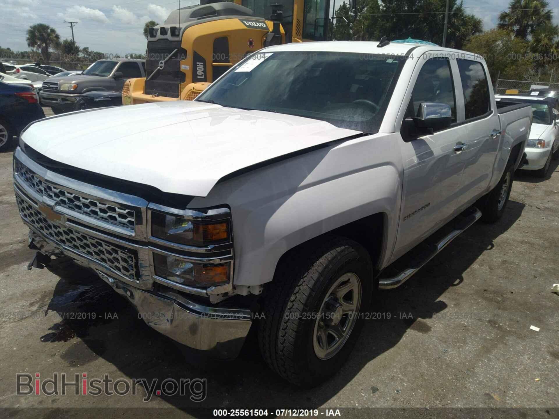 2014 CHEVROLET SILVERADO - VIN: 3GCPCPEC2EG537280 - Photo 2
