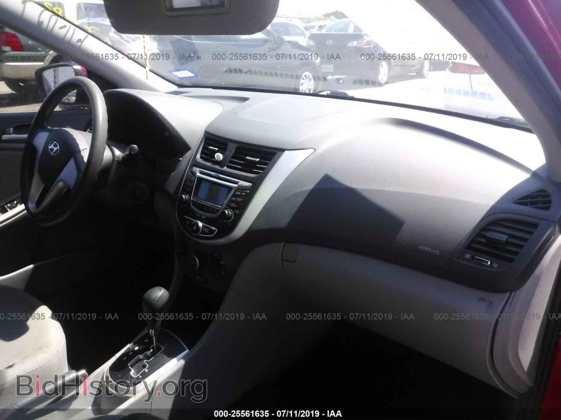 2012 HYUNDAI ACCENT - VIN: KMHCT4AE2CU258602 - Фото 5