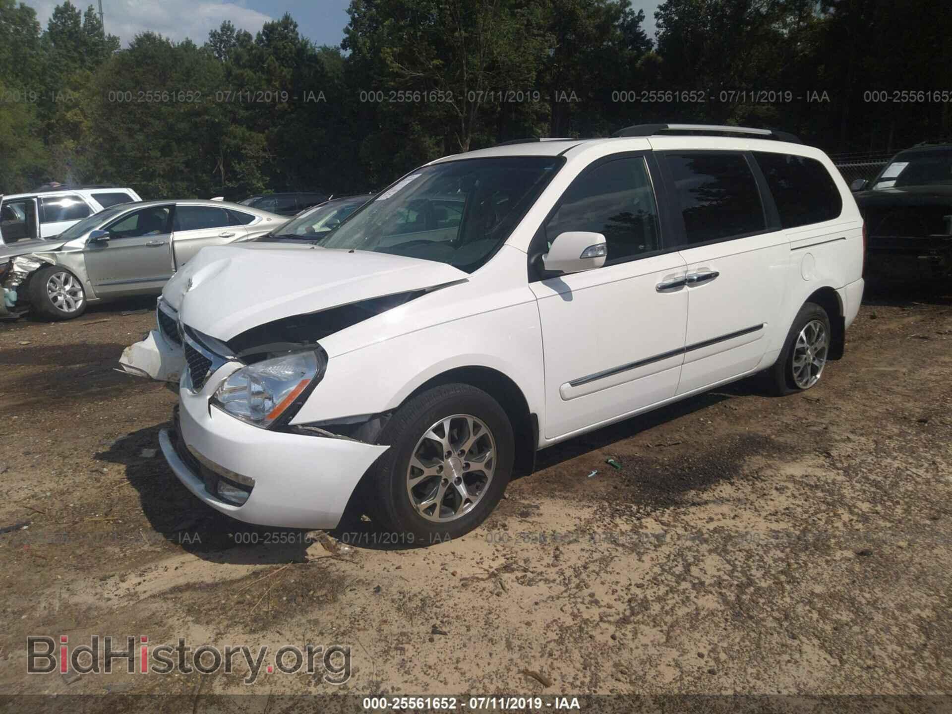 2014 KIA SEDONA - VIN: KNDMH4C71E6548183 - Фото 2