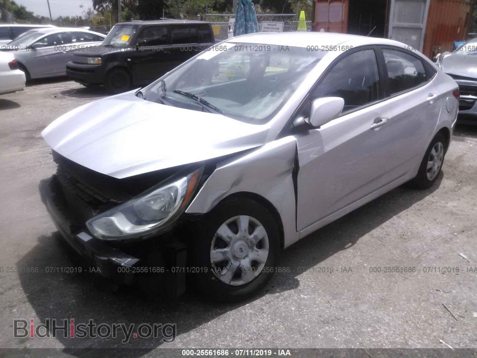 2012 HYUNDAI ACCENT - VIN: KMHCT4AE2CU204782 - Photo 2