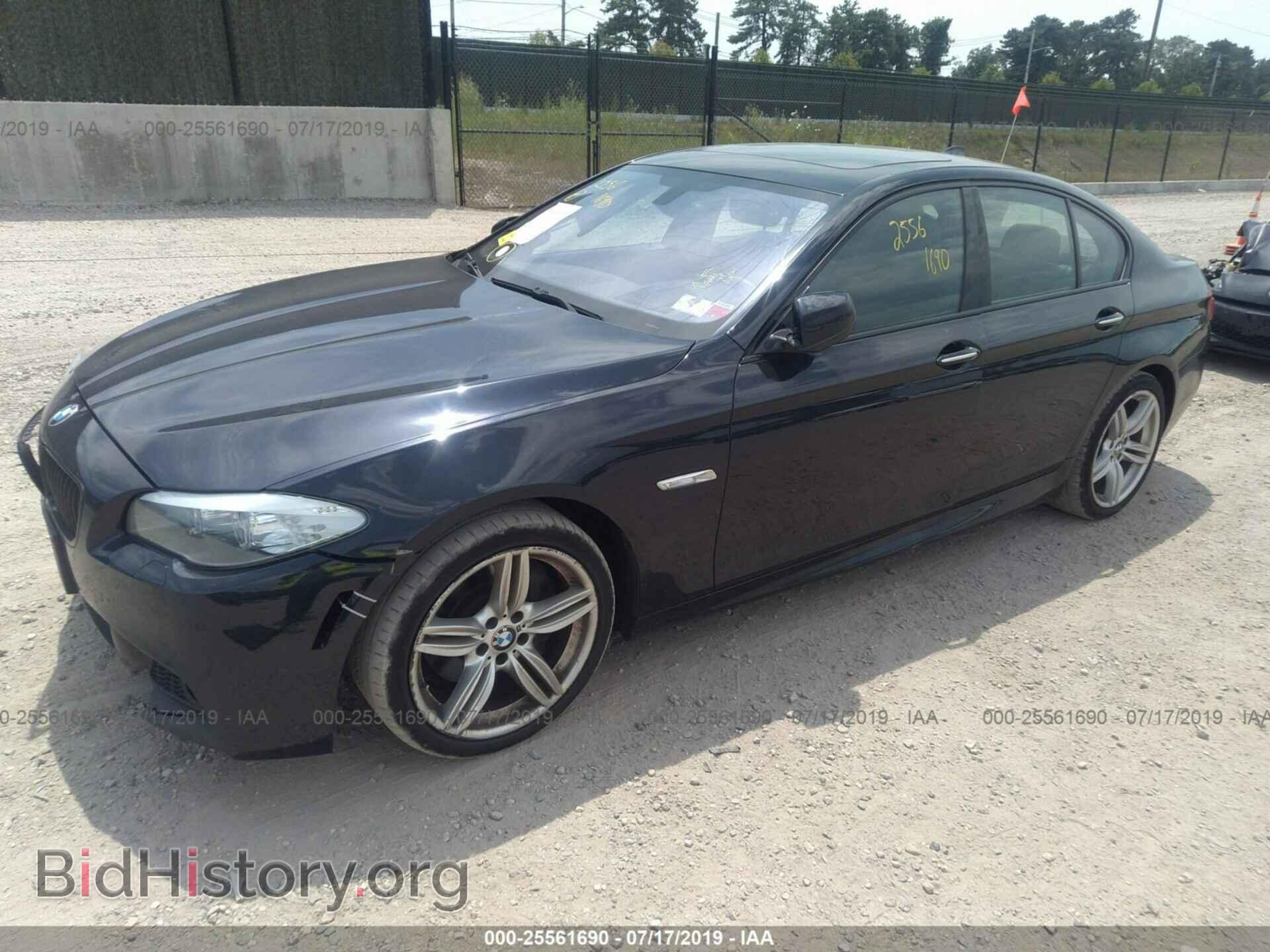 2013 BMW 535 - VIN: WBAFU7C50DDU71270 - Фото 2