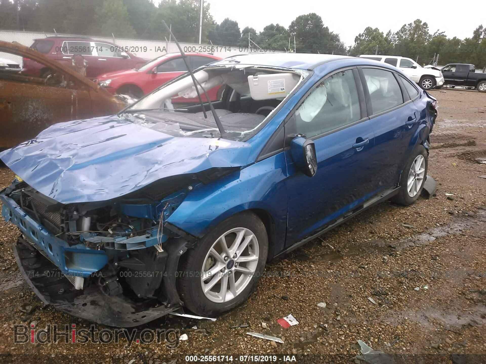 2018 FORD FOCUS - VIN: 1FADP3F27JL299449 - Фото 2